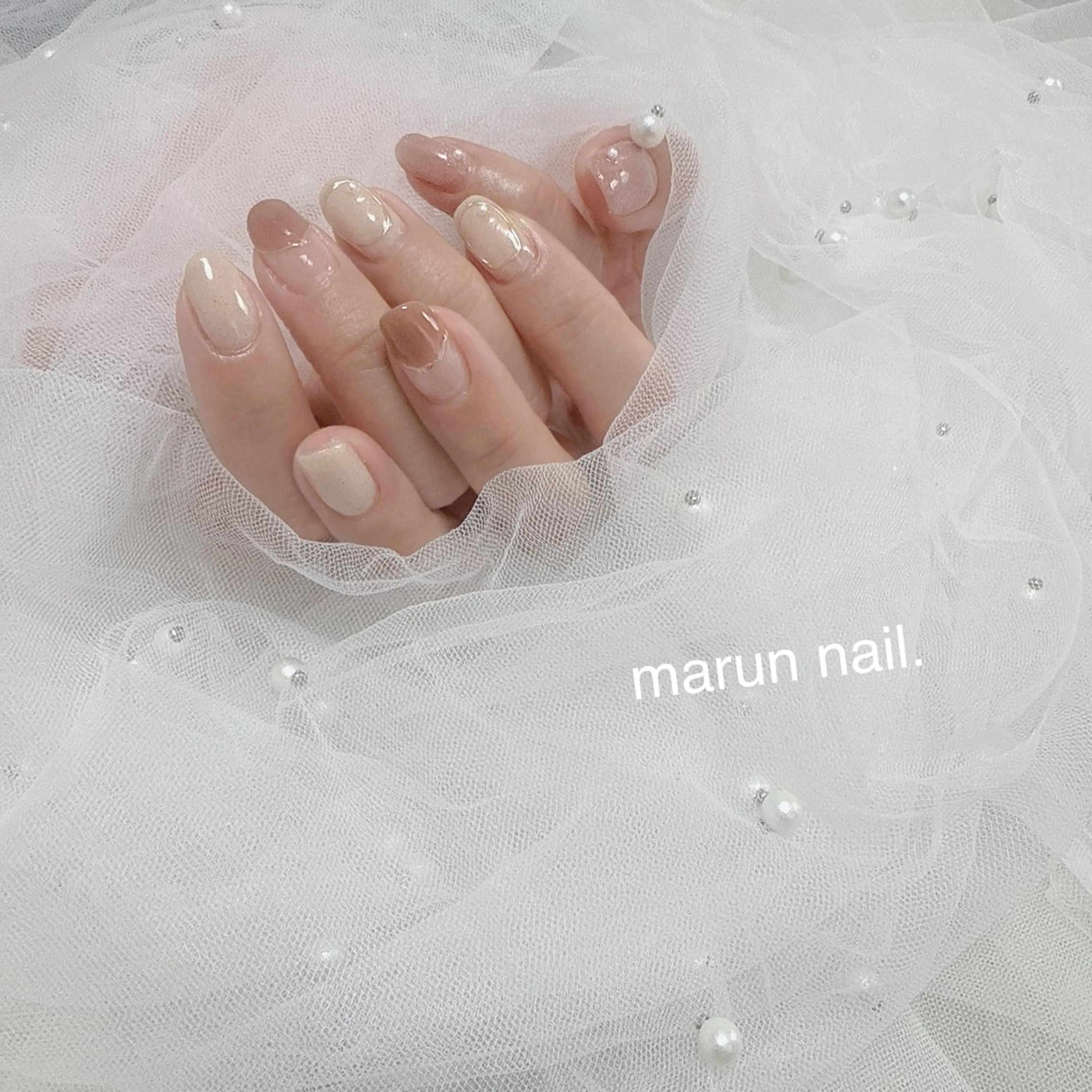 ネイル ハンドネイル marun._ megumi.のネイルデザイン