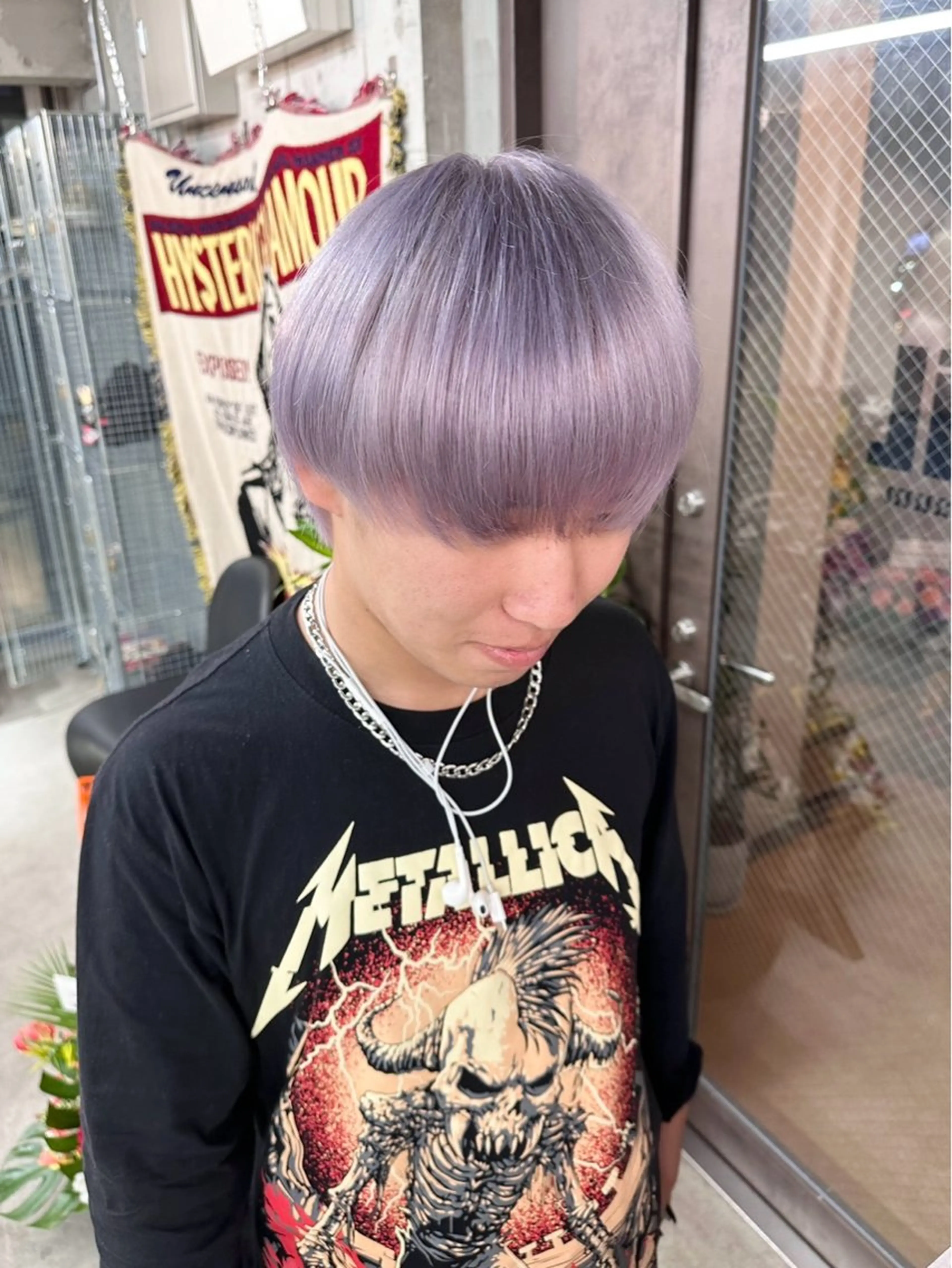 ショート カラー カット ヘアカラー トリートメント TAKUMAブリーチ /切りっぱなし🪽のヘアスタイル