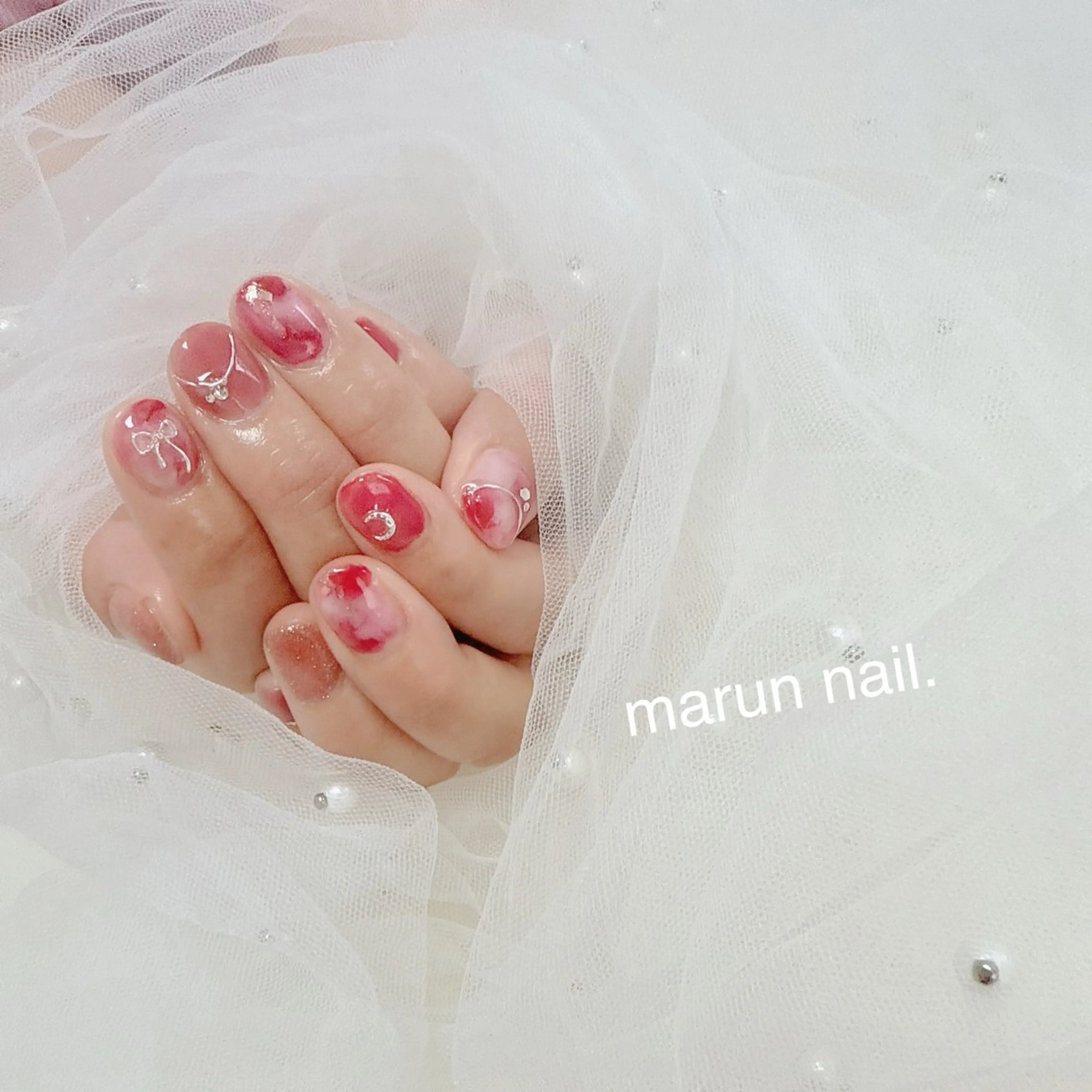 ネイル ハンドネイル marun._ megumi.のネイルデザイン
