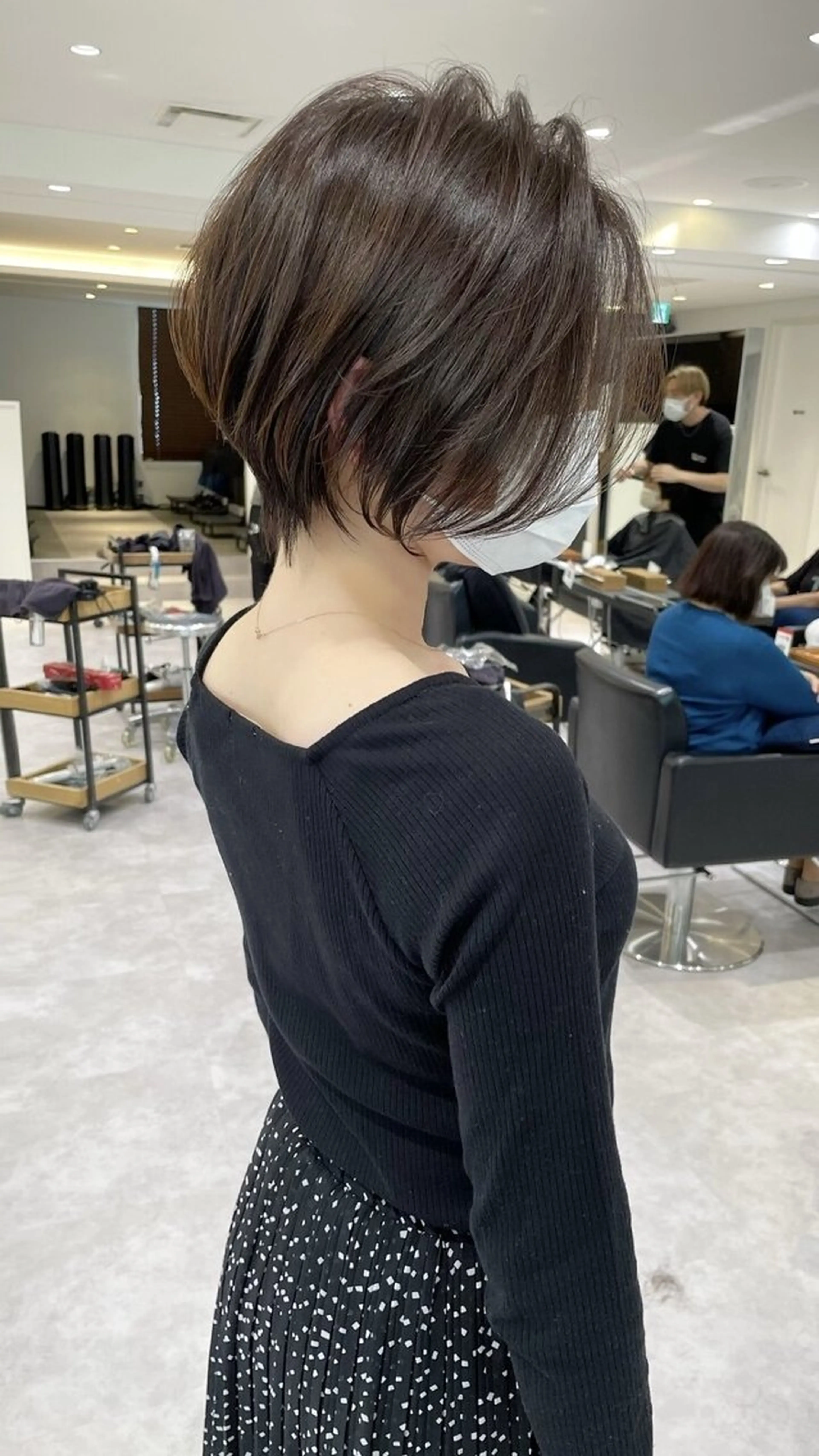 ショート カット 大人女性お悩み解決 ショート/イハカズキのヘアスタイル