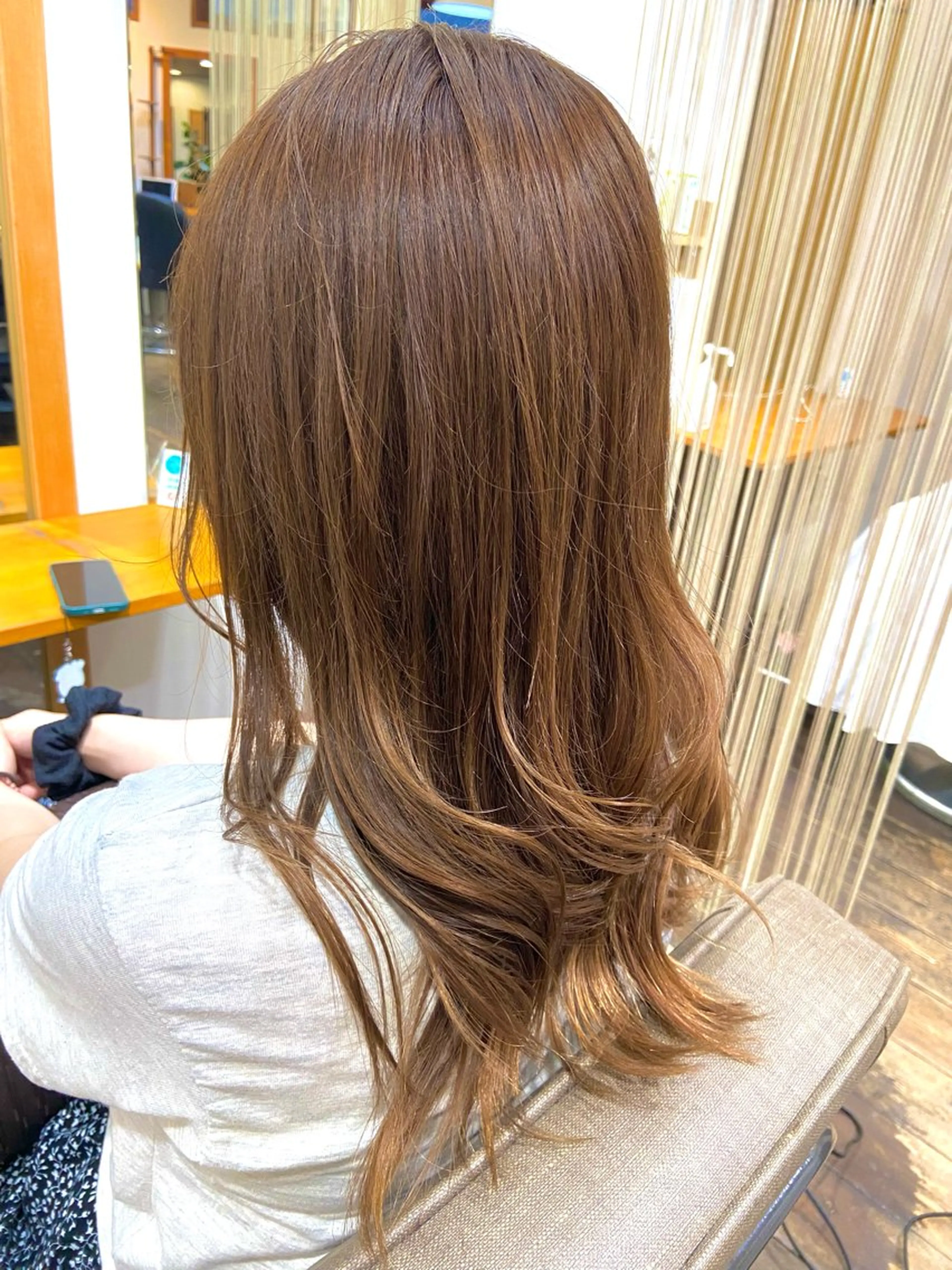 ロング カラー ベージュカラー ピンクカラー ピンクベージュ niro 🌱カットモデル募集のヘアスタイル