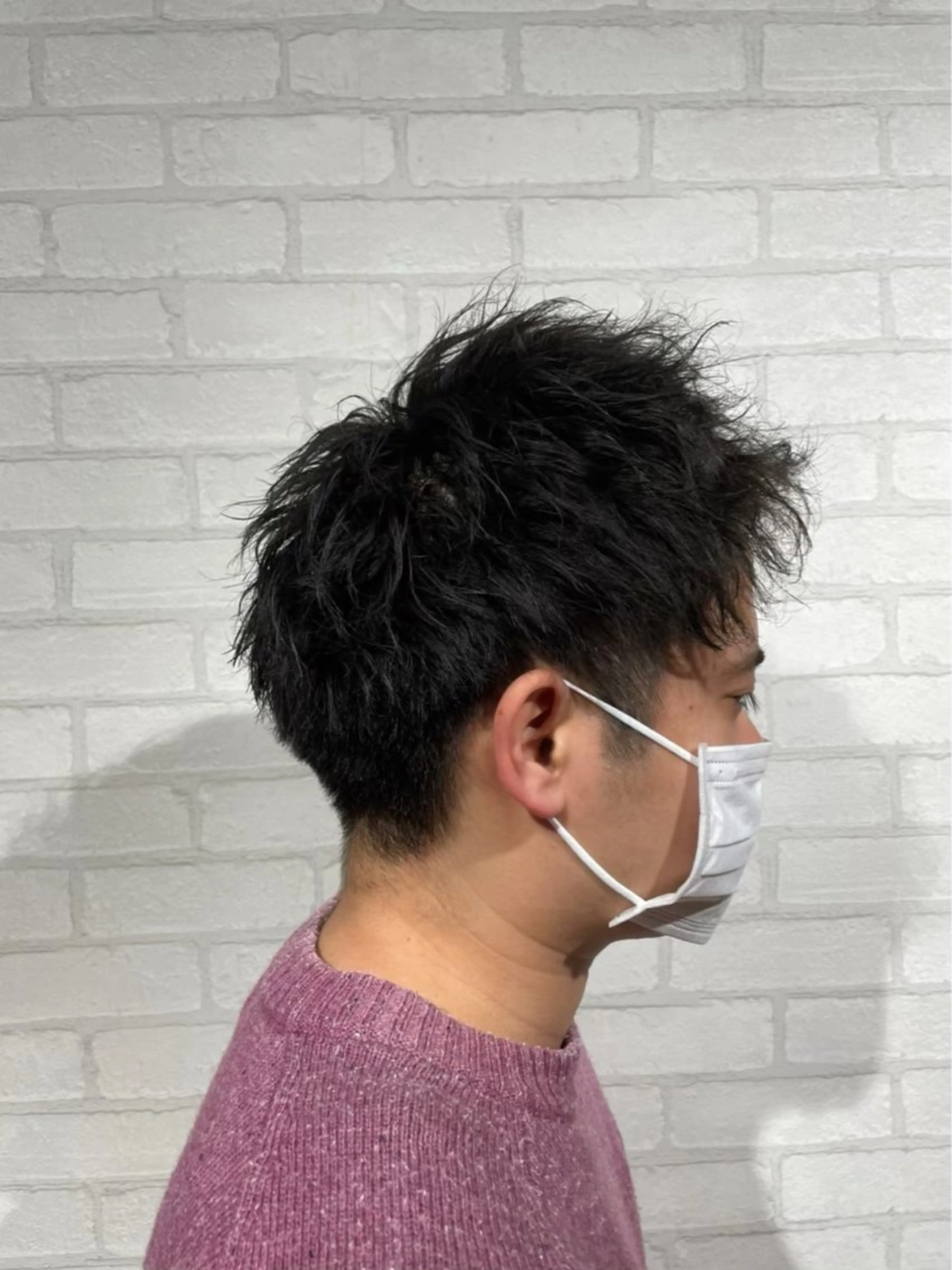 ⚡️メンズカット+炭酸シャンプー+眉カットの写真