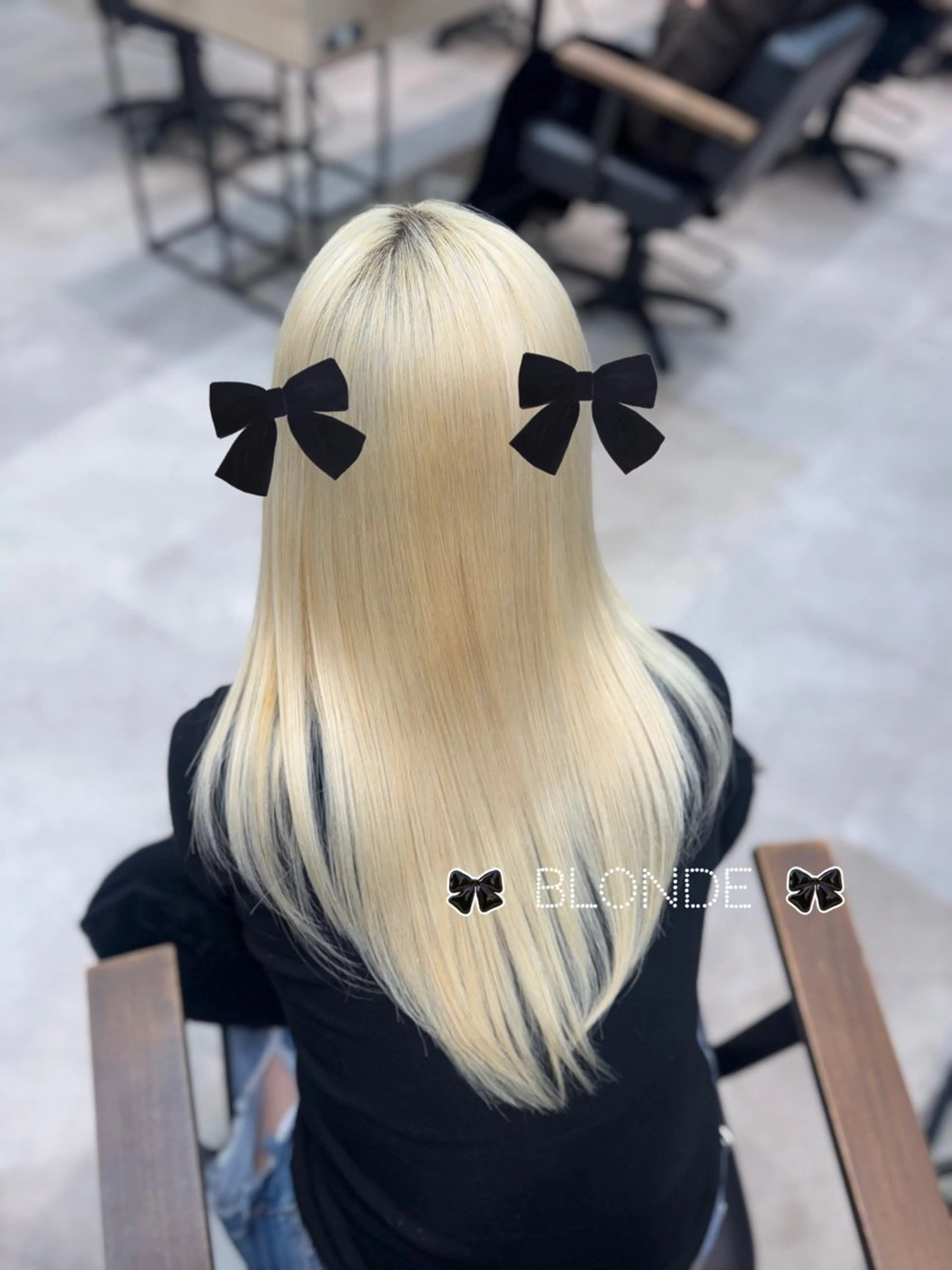 《🎀ིྀ1日1名限定5月クーポン🎀ིྀ》ケアブリーチカラー (アウトバス付き)の写真