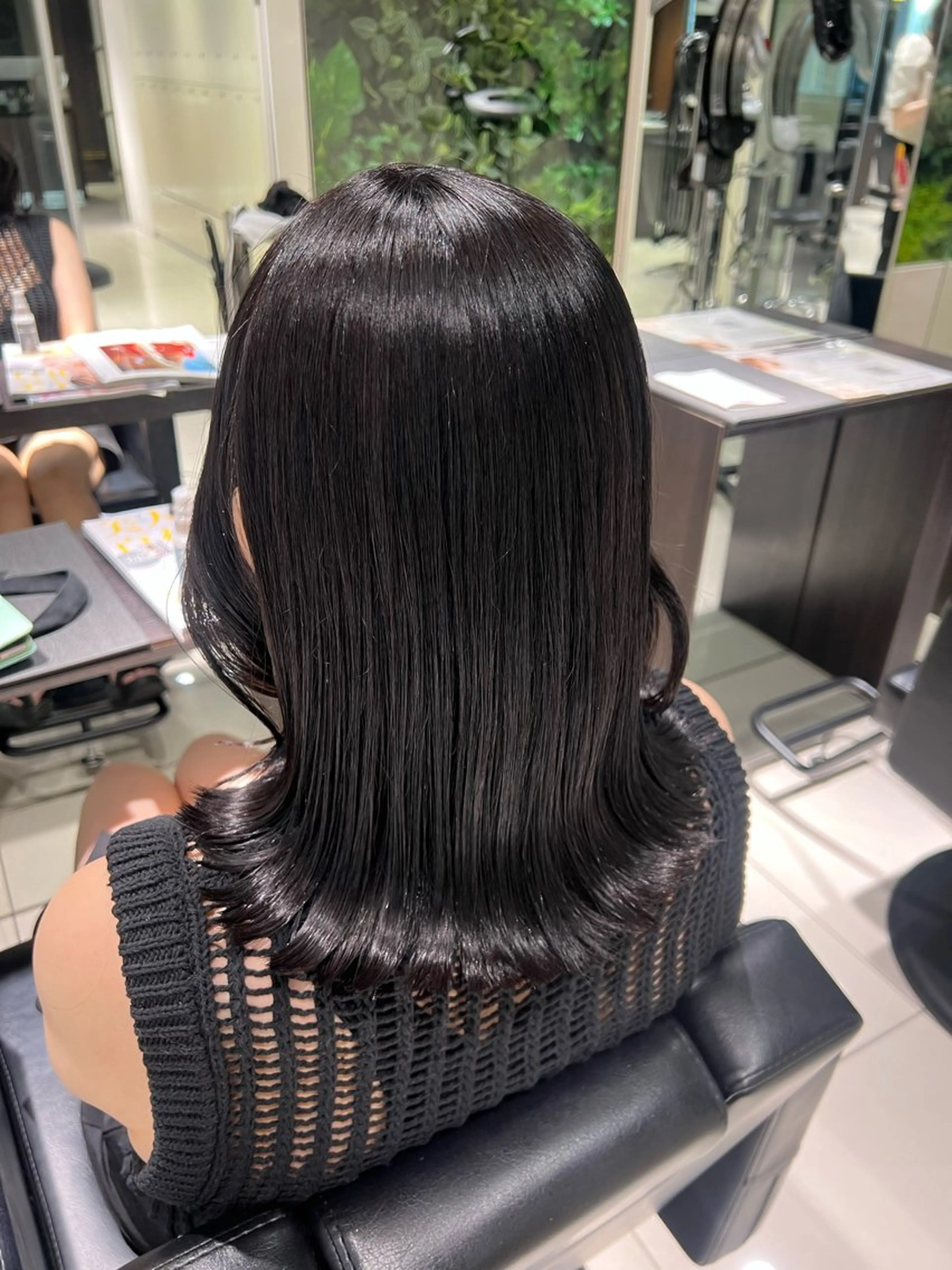 ミディアム カラー ヘアアレンジ 🧊🪞透明感カラー himeのヘアスタイル