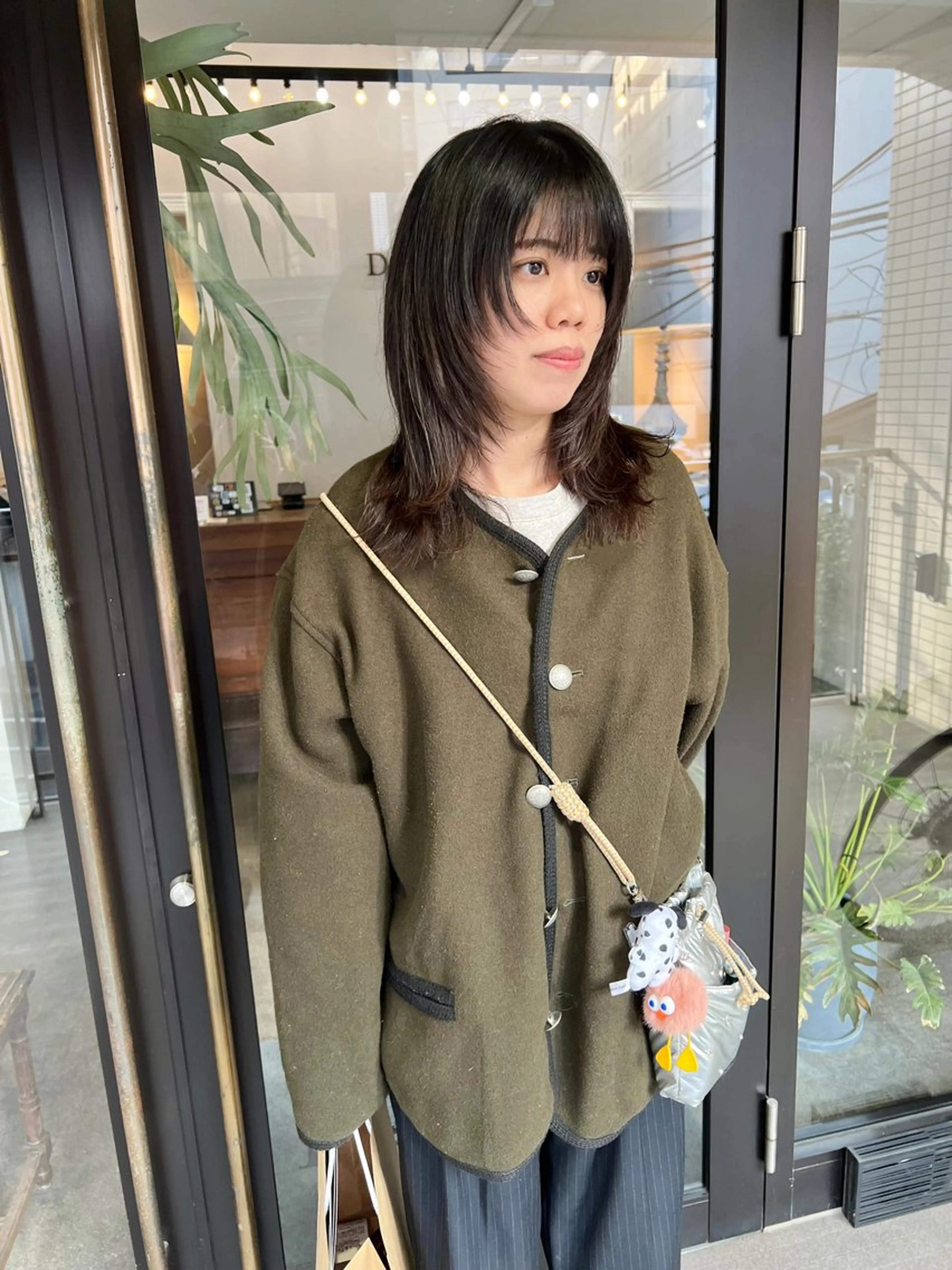 ミディアム カラー ミディアムレイヤー レイヤーカット ウルフカット カット ヘアカラー 千葉 郁也のヘアスタイル