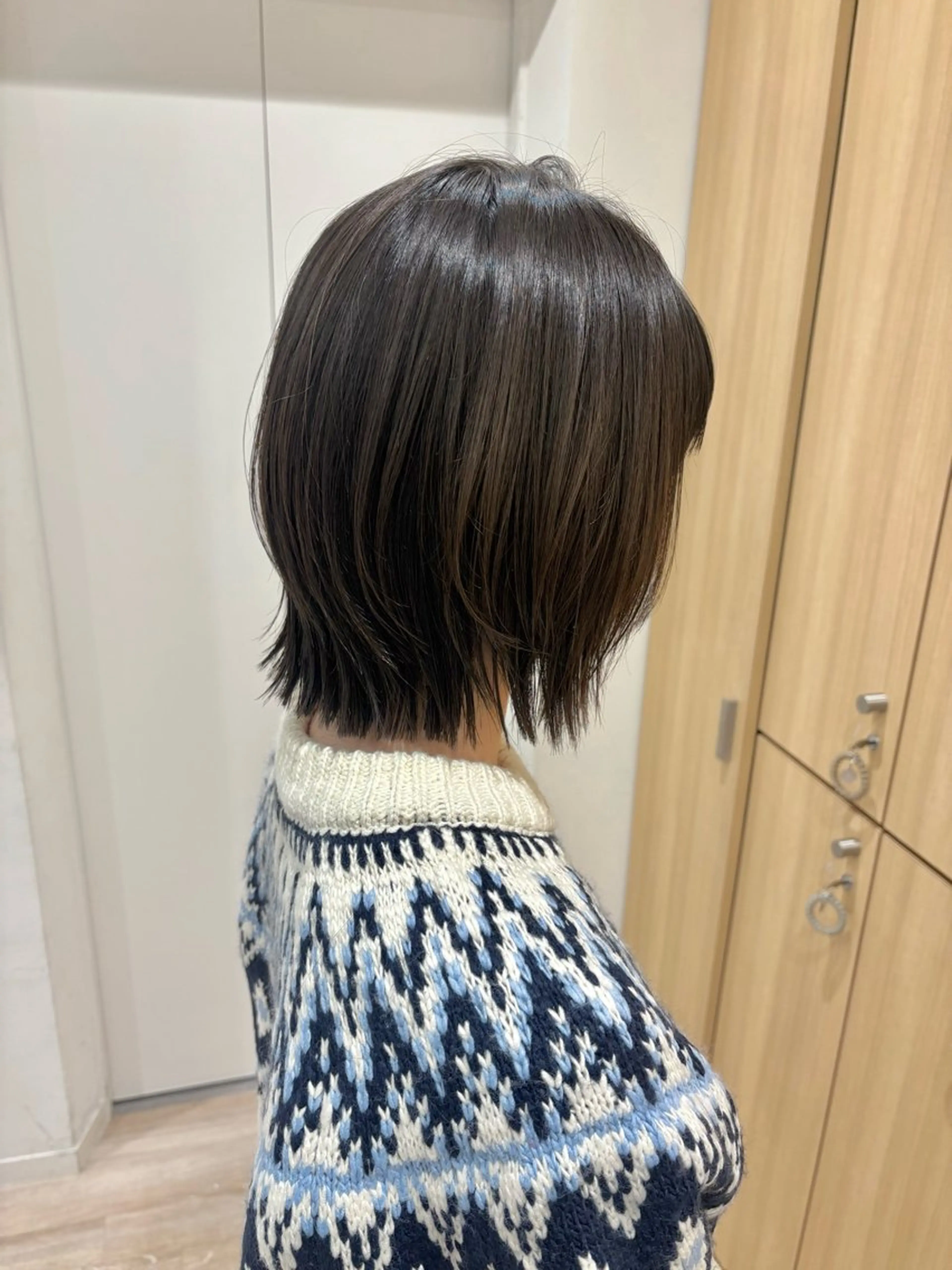 ショート ボブレイヤー ボブ レイヤーカット カット ✧HINA✧ 韓国風/レイヤーのヘアスタイル