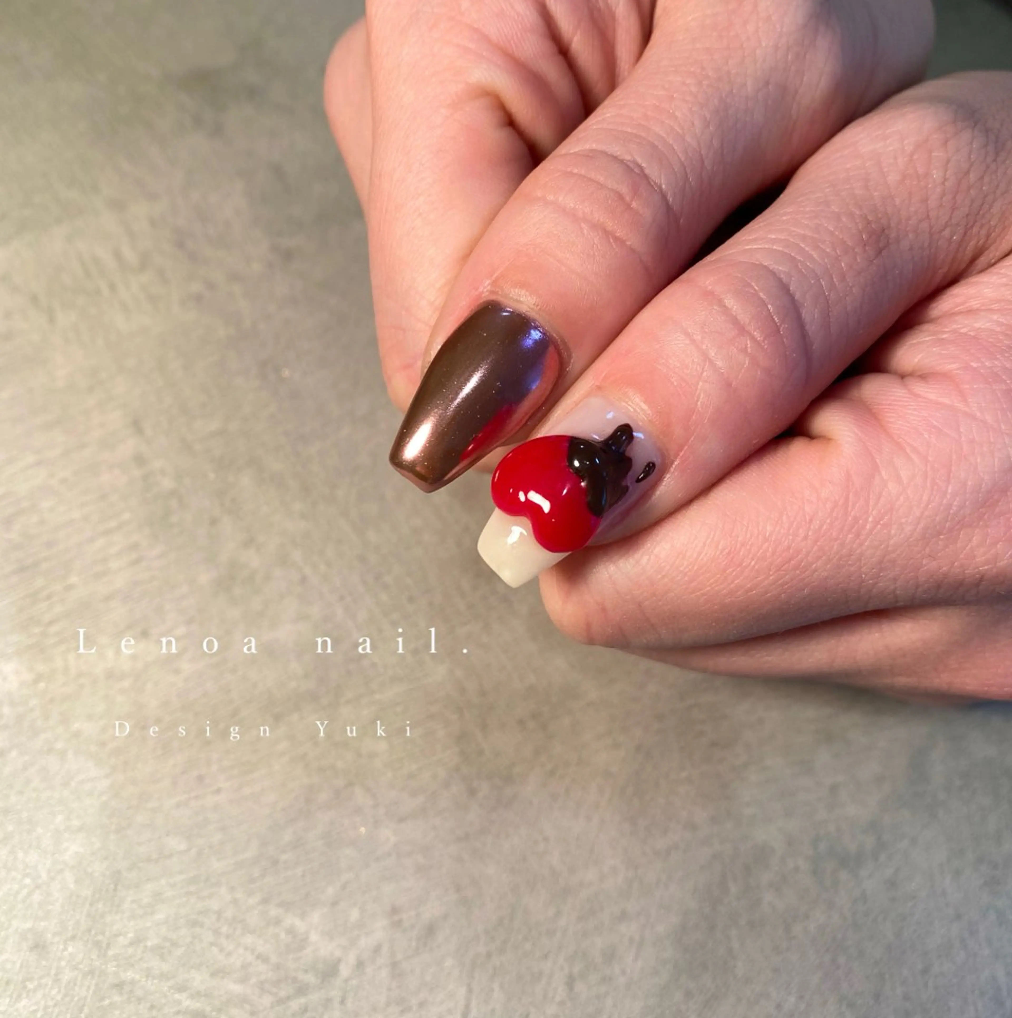 ネイル ハンドネイル Lenoa Yukiのネイルデザイン