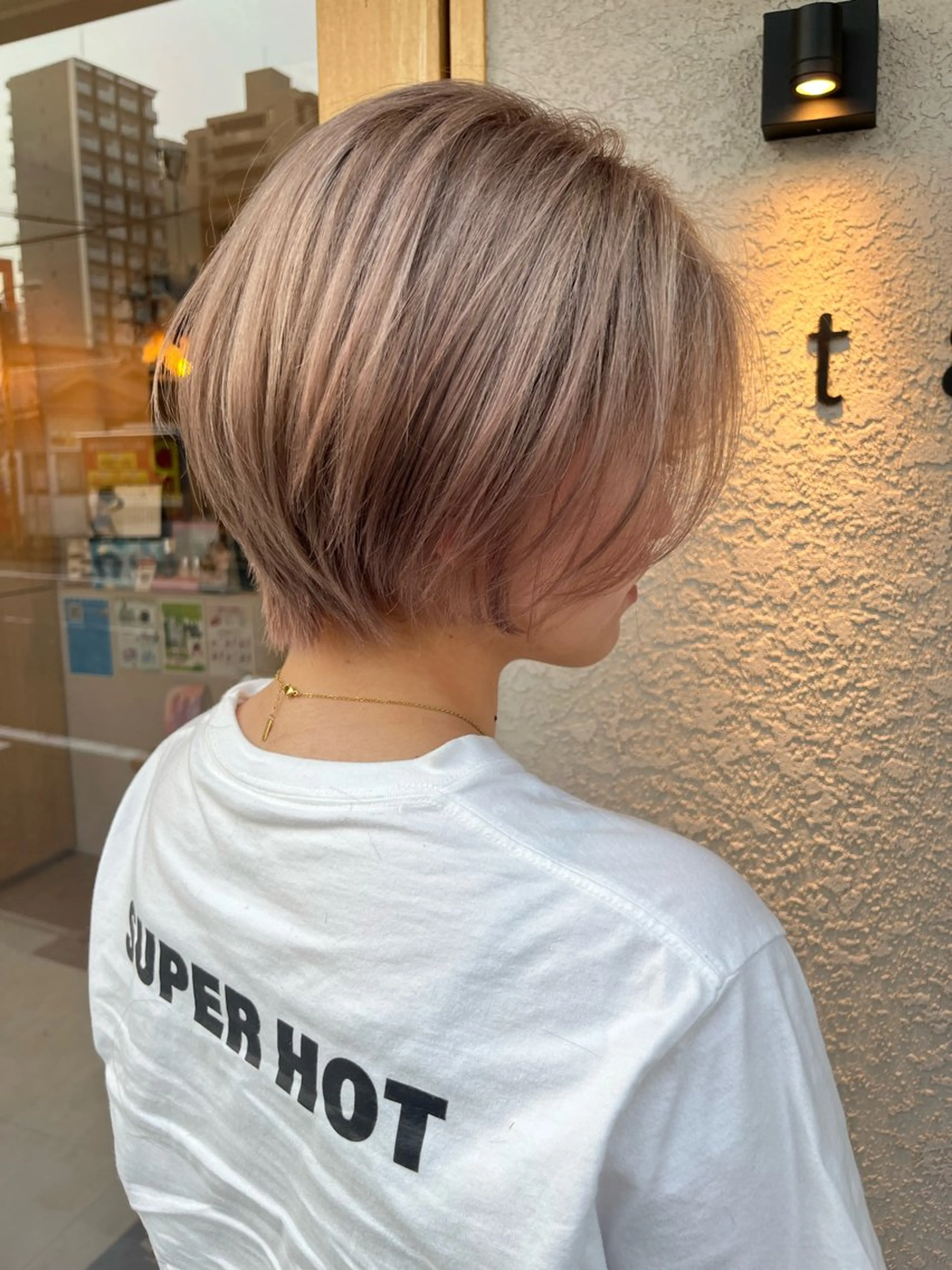 ショート くびれヘア 顔周りカット 韓国風ヘア レイヤーカット 似合わせカット カット ヘアカラー トリートメント 💫レイヤーカット✨ 透明感カラー工藤雄大のヘアスタイル