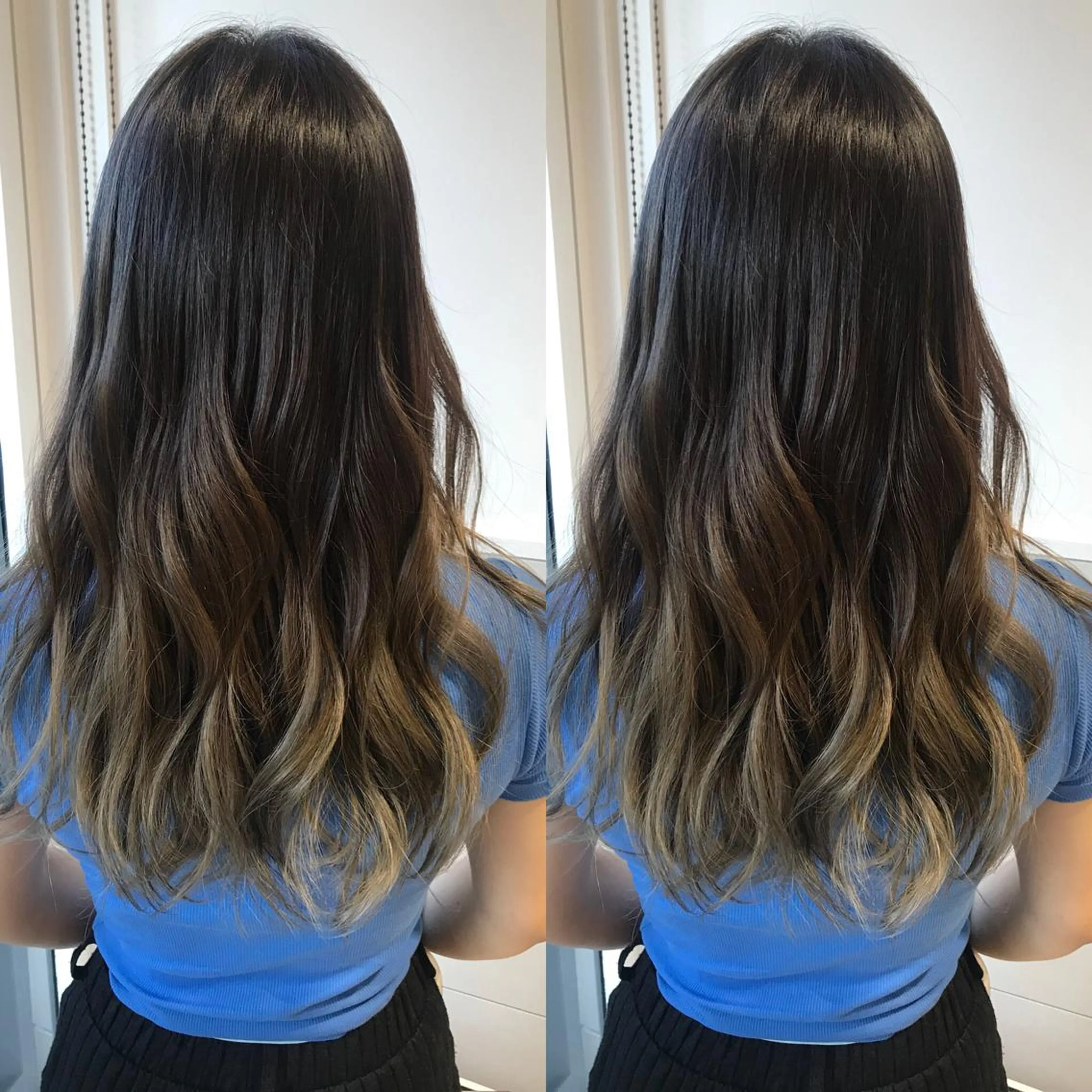 ロング カラー SALOWIN所属・小栗 麻衣のヘアスタイル