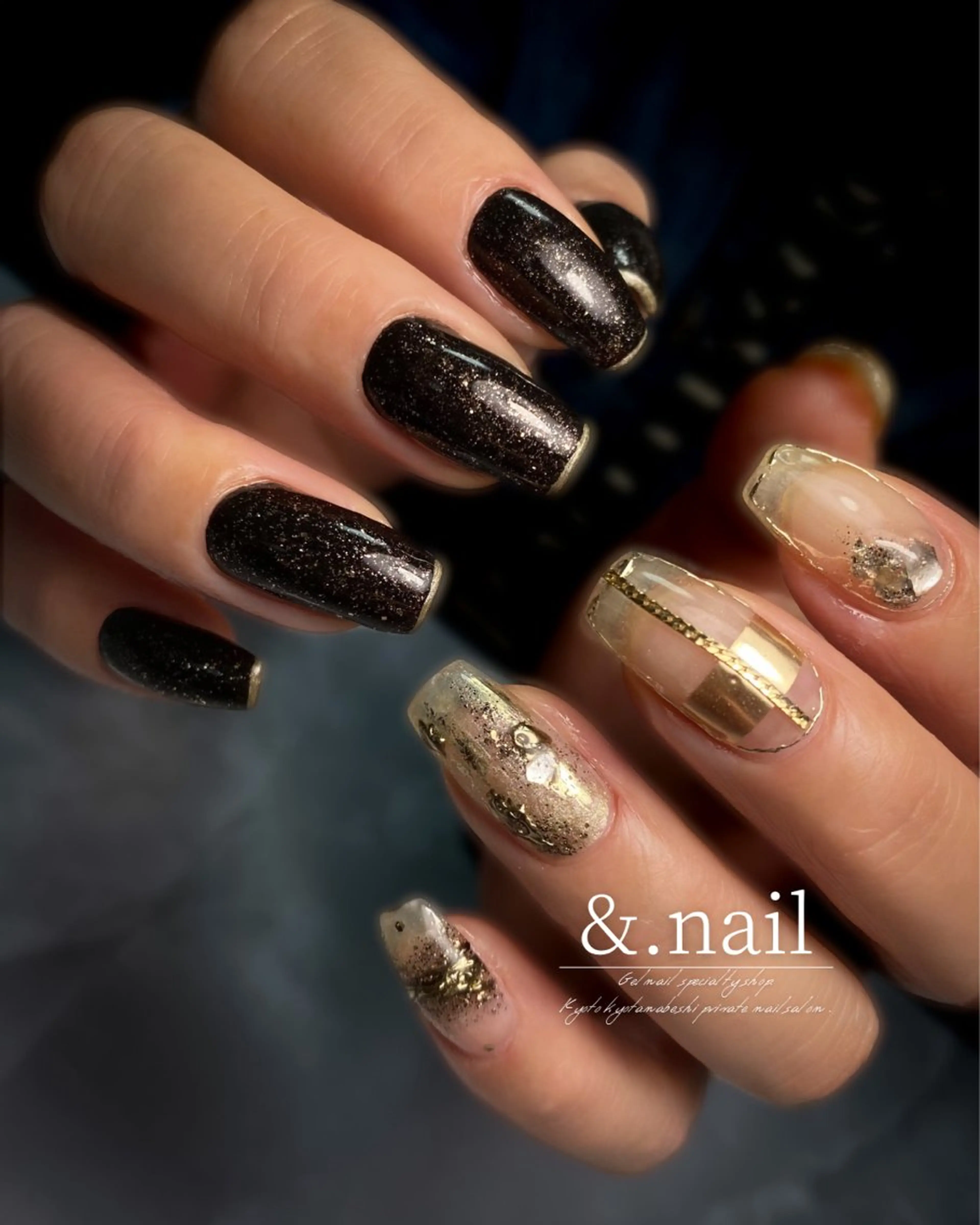 ネイル ハンドネイル &.nail/ ニュアンス/持込み可のネイルデザイン