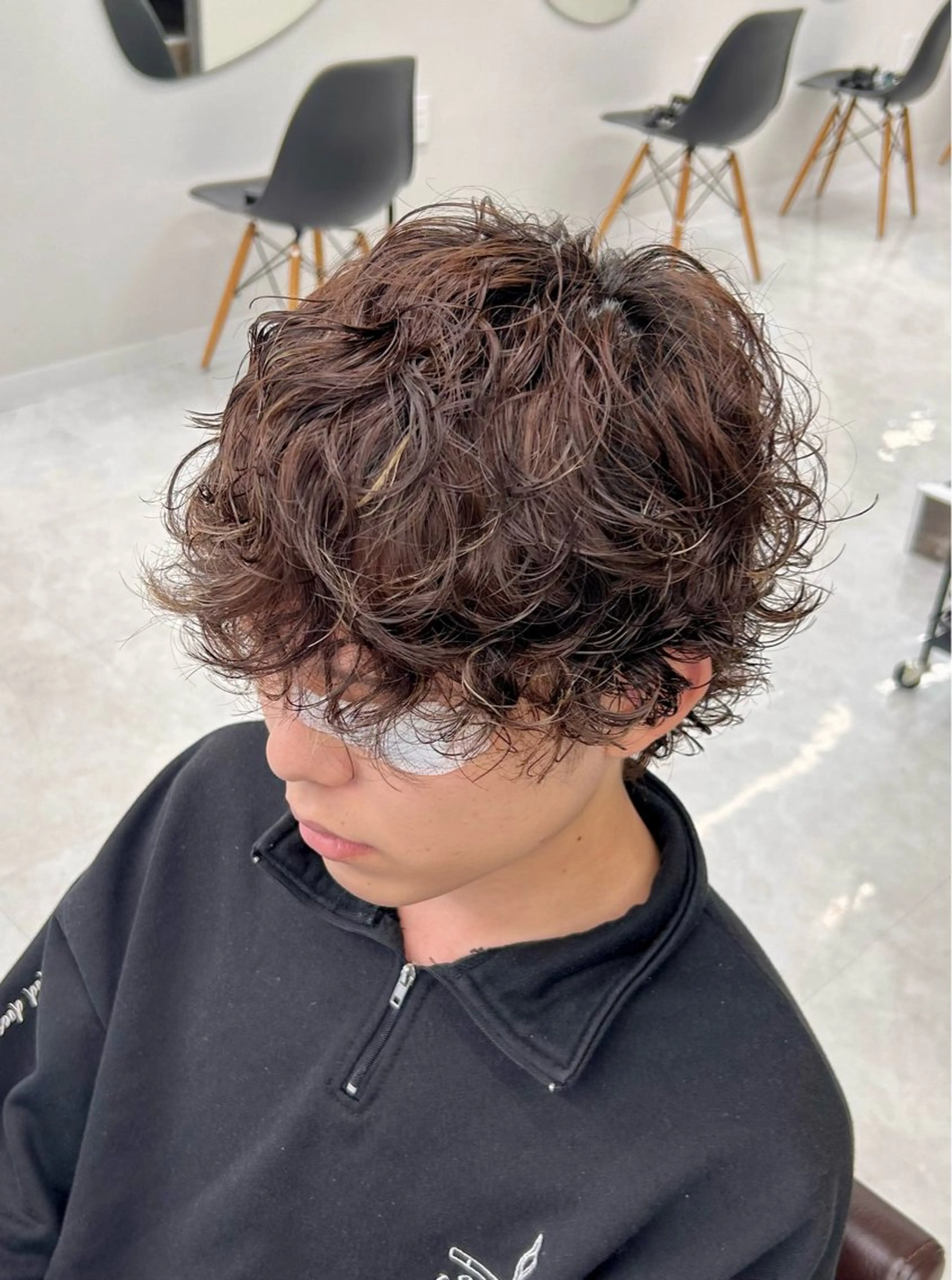 セミロング パーマ メンズ 🏁メンズパーマ/ RYOYAのヘアスタイル