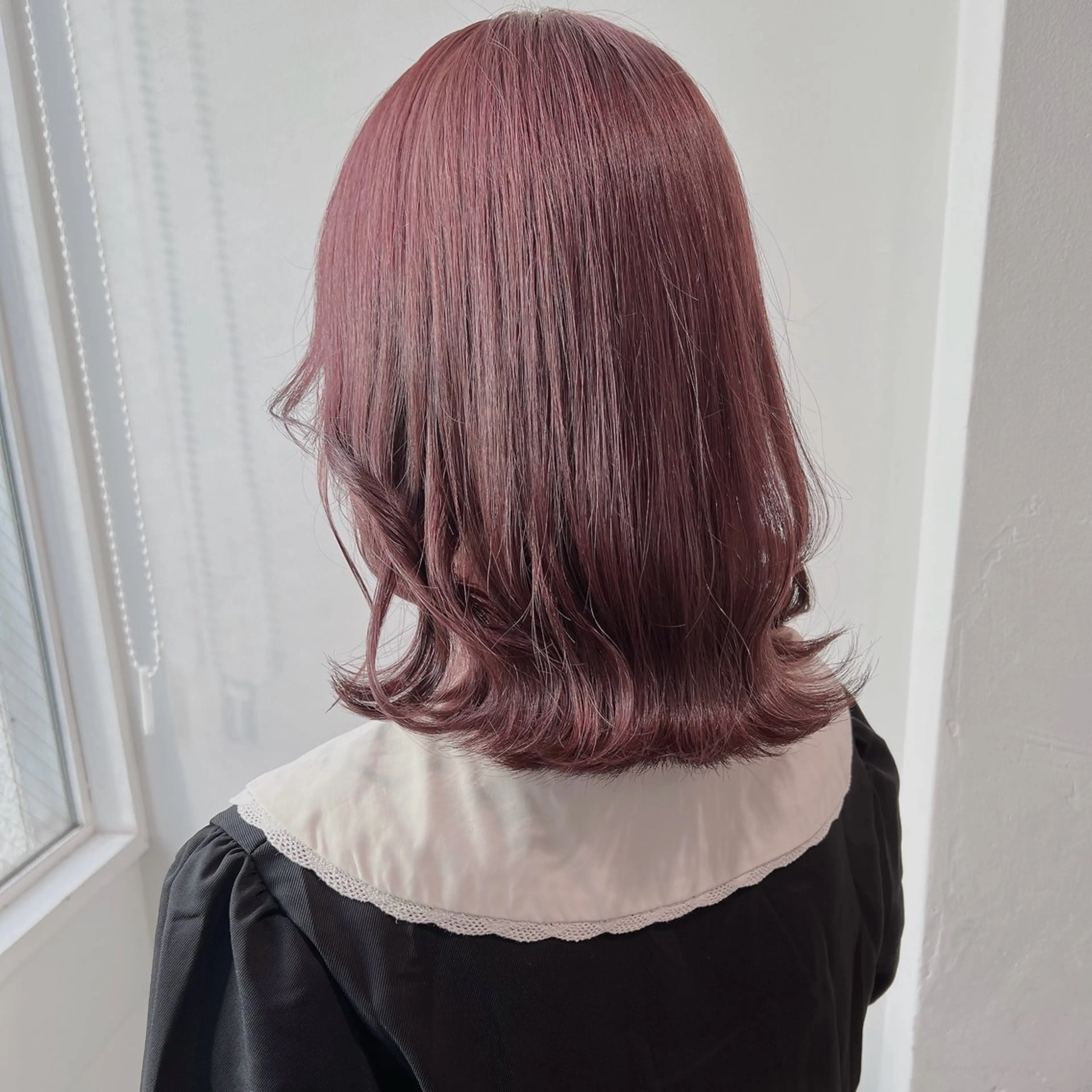 セミロング カラー 𓏸レイヤー髪質改善 透けカラーカノン🫧のヘアスタイル