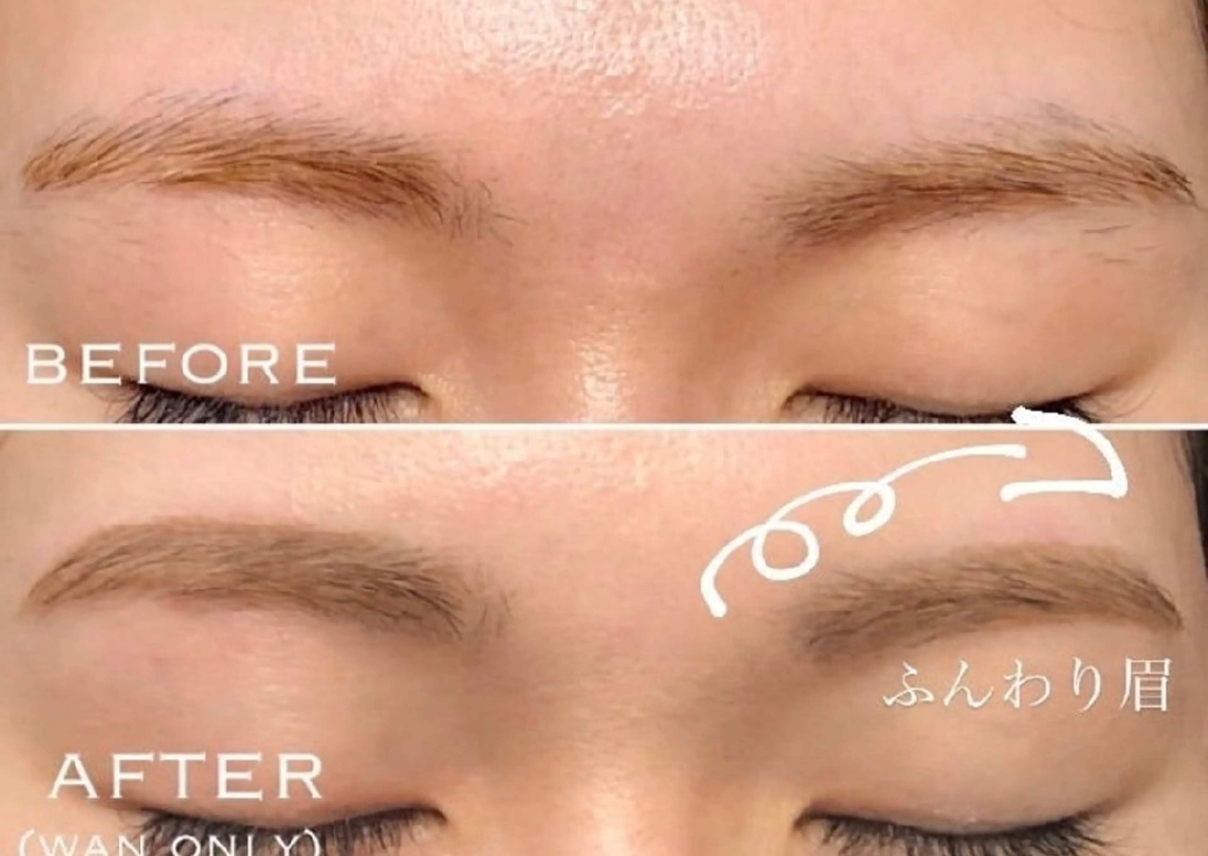 アイブロウ 眉毛ワックス脱毛 ワックス脱毛 その他(アイブロウ) 💐 e’clatのネイルデザイン