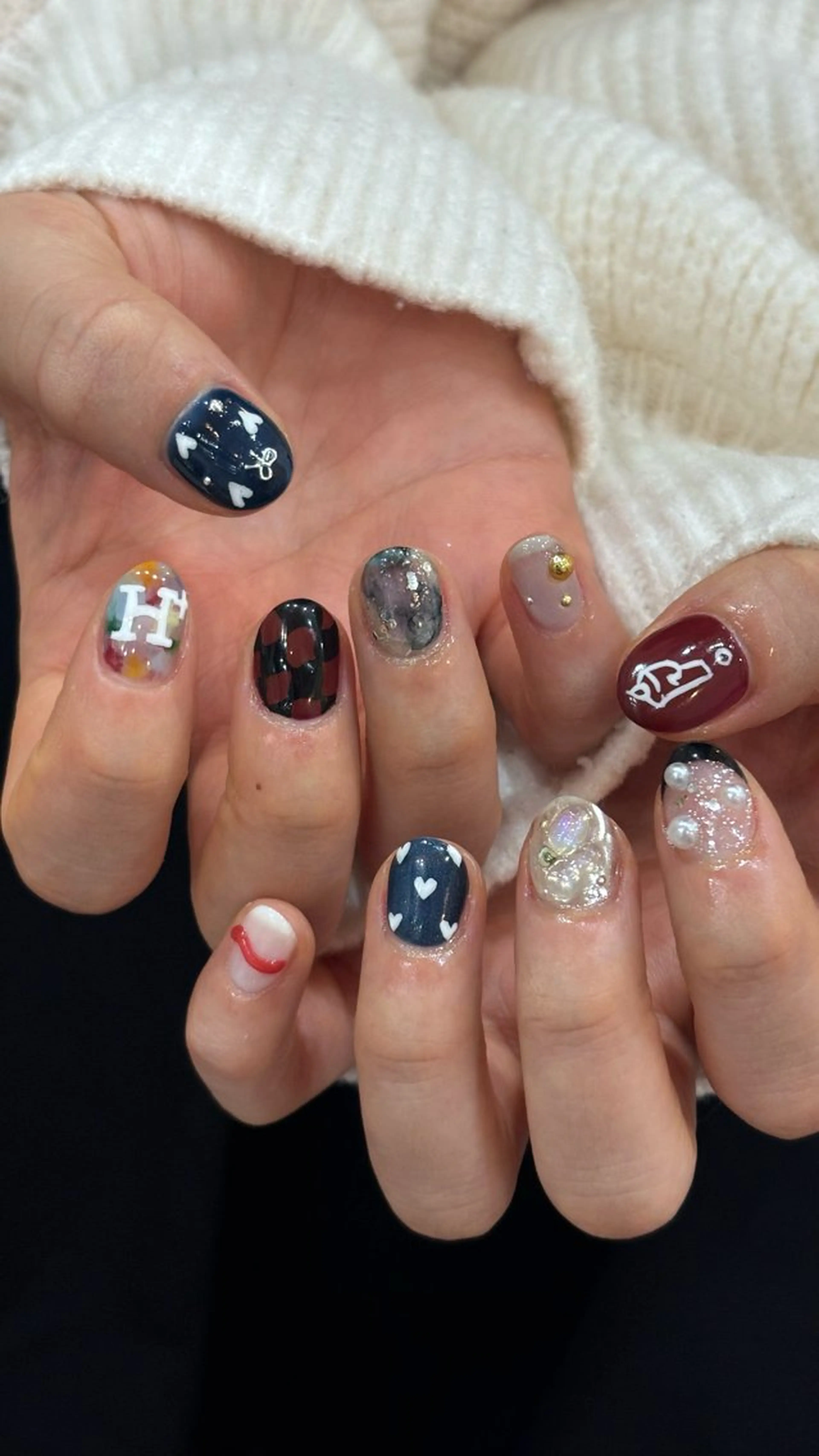 ネイル SOL　nail イマナカのネイルデザイン