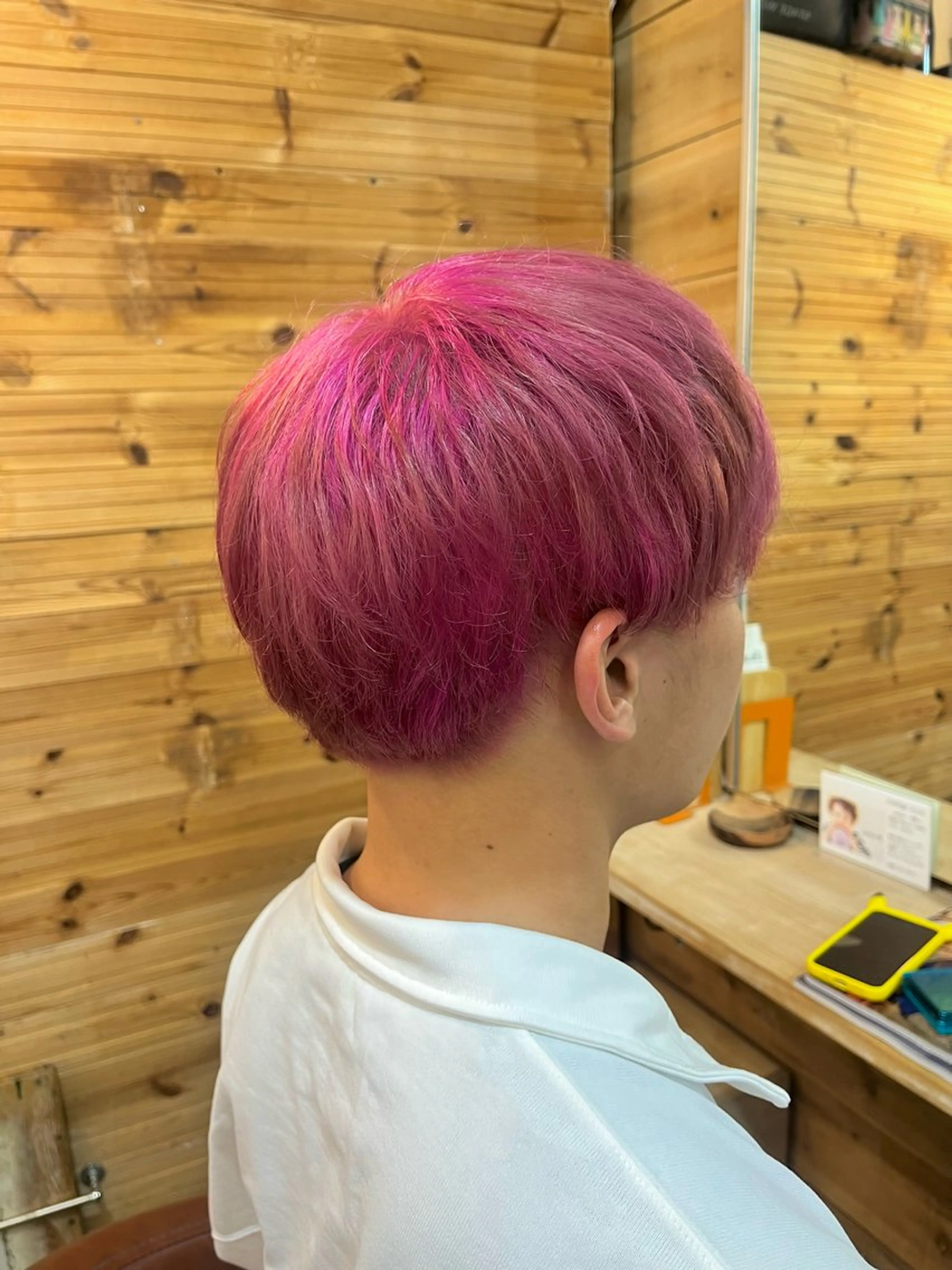 カラー ピンクカラー mary'sメリー /ニュアンスカラーのヘアスタイル