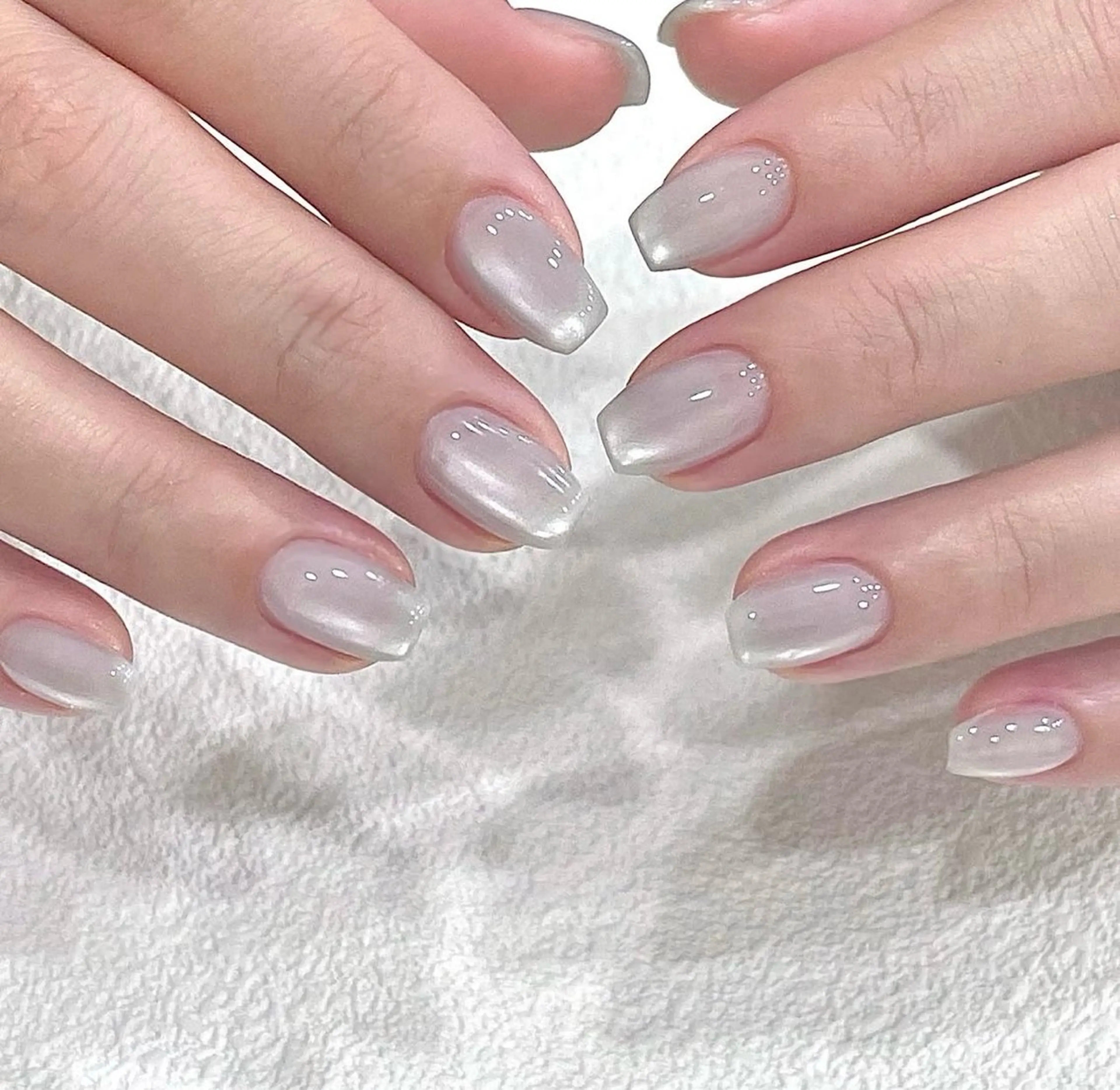 ネイル マグネットネイル ハンドネイル sora ❄️のネイルデザイン