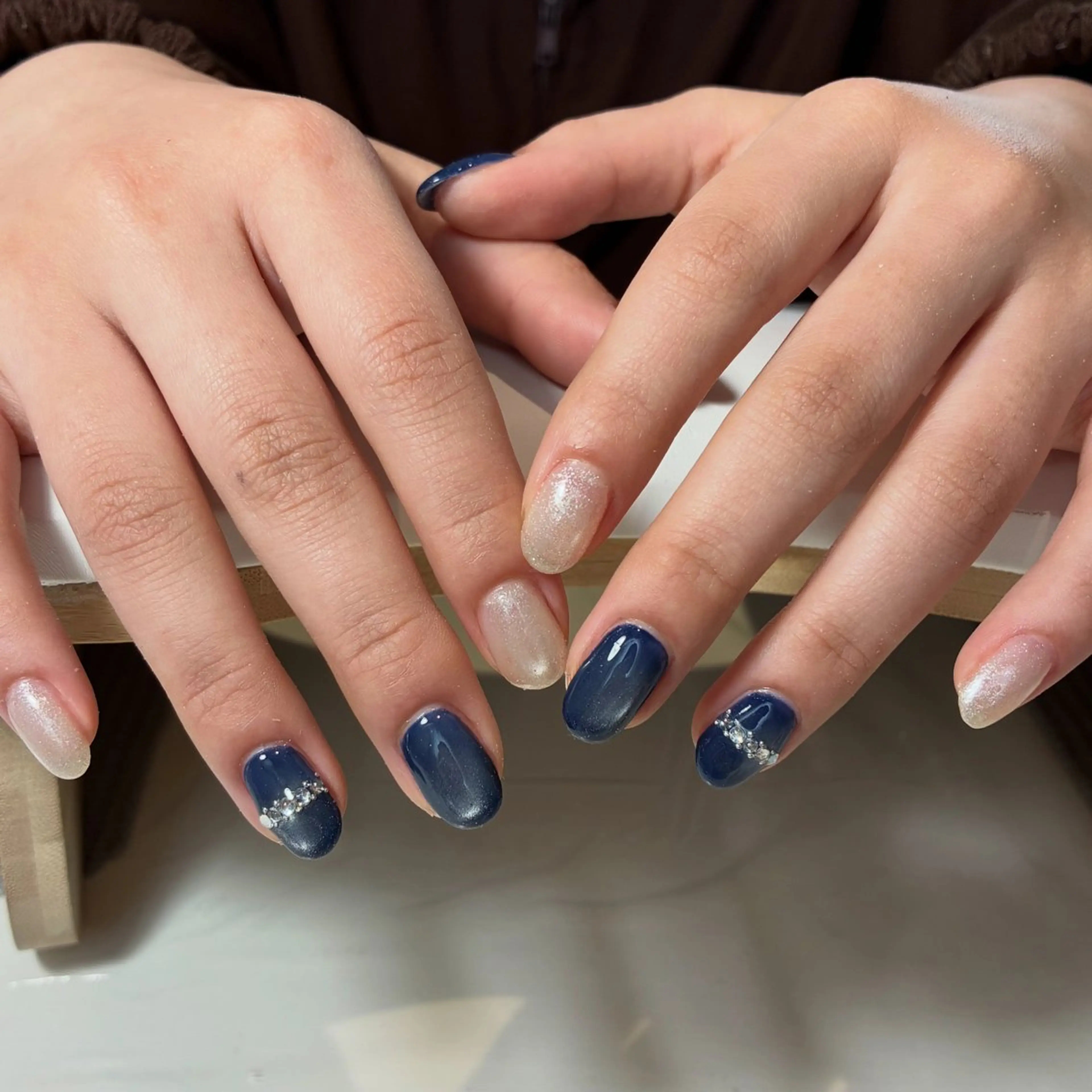 ネイル ネイビー milimili アンナのネイルデザイン