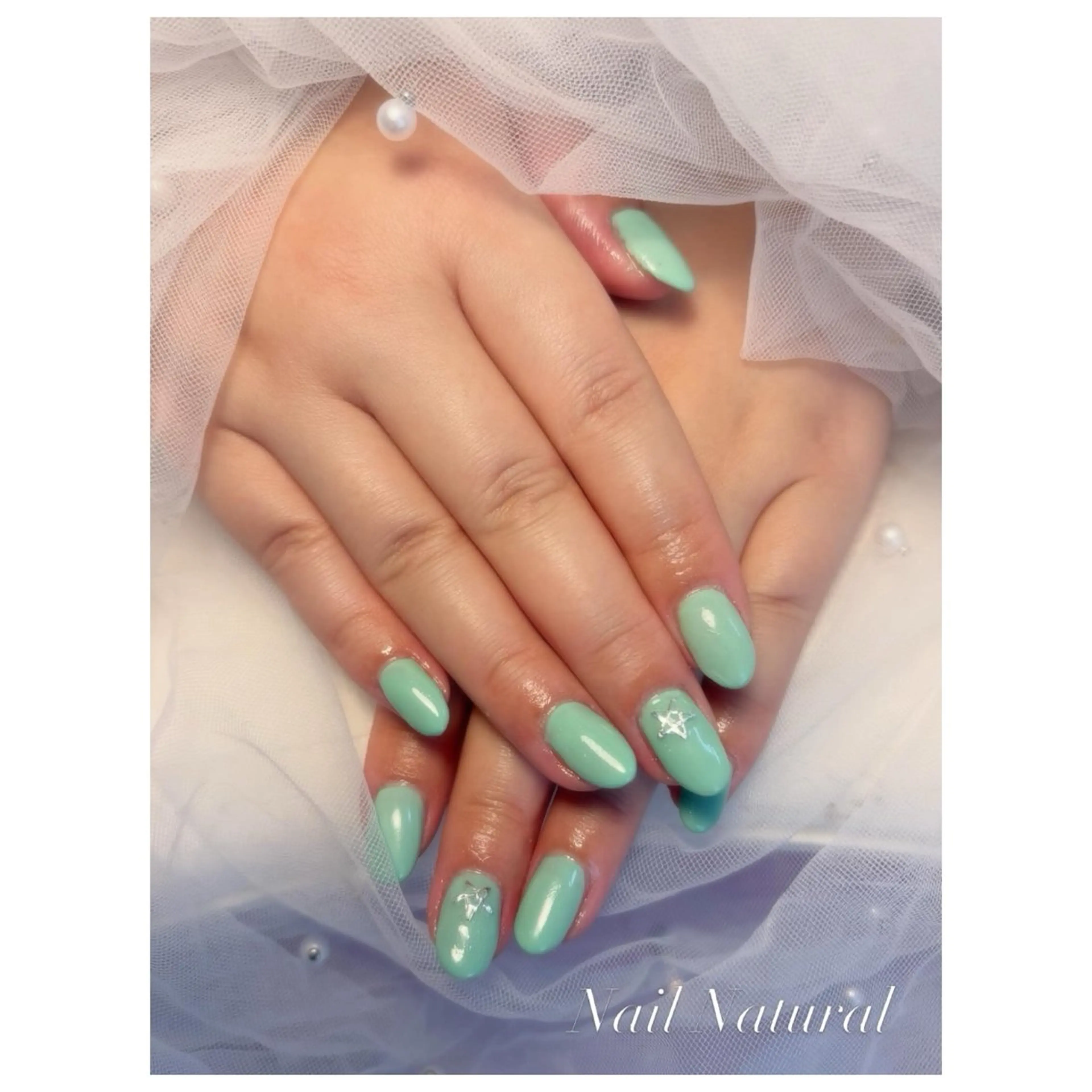 ネイル 持ち込み 春ネイル ハンドネイル Nail salon Natulalのネイルデザイン