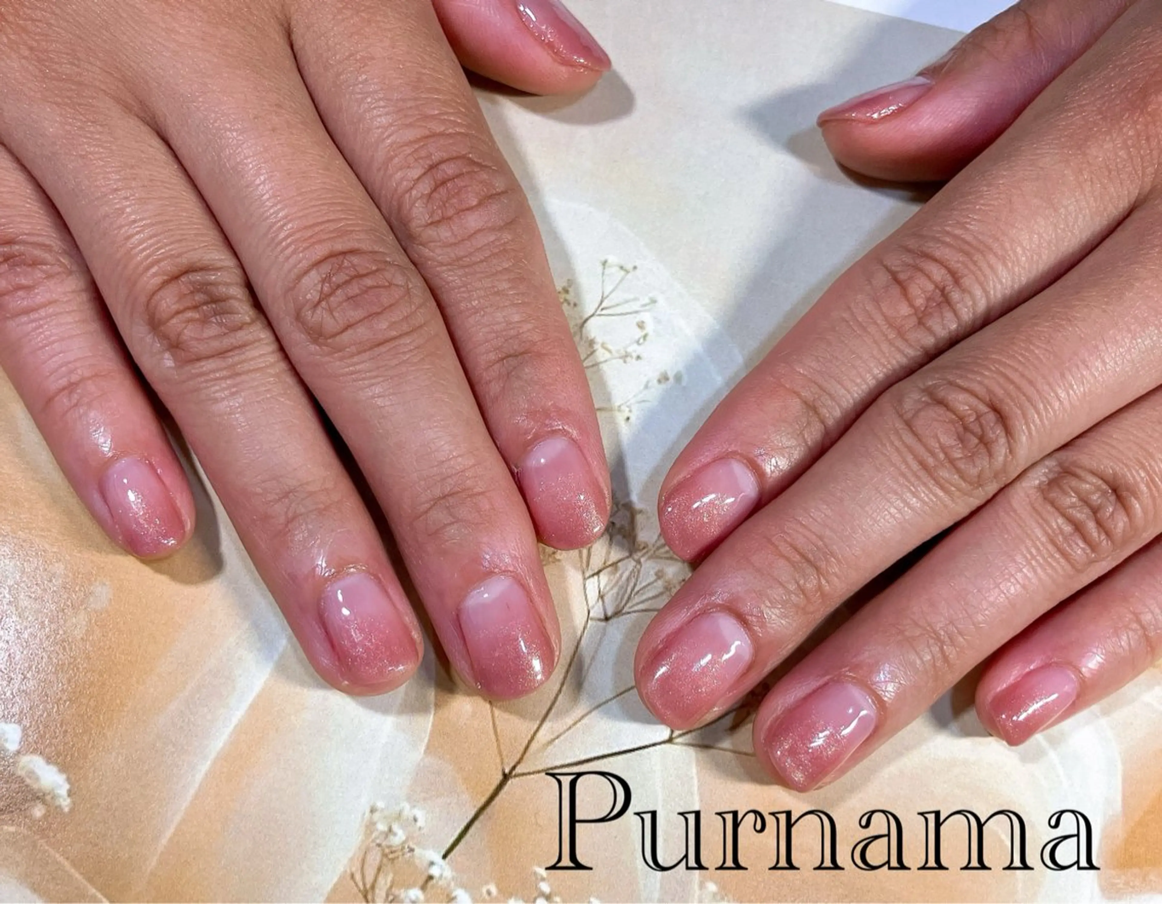 ネイル オフィスネイル Purnama あきのネイルデザイン