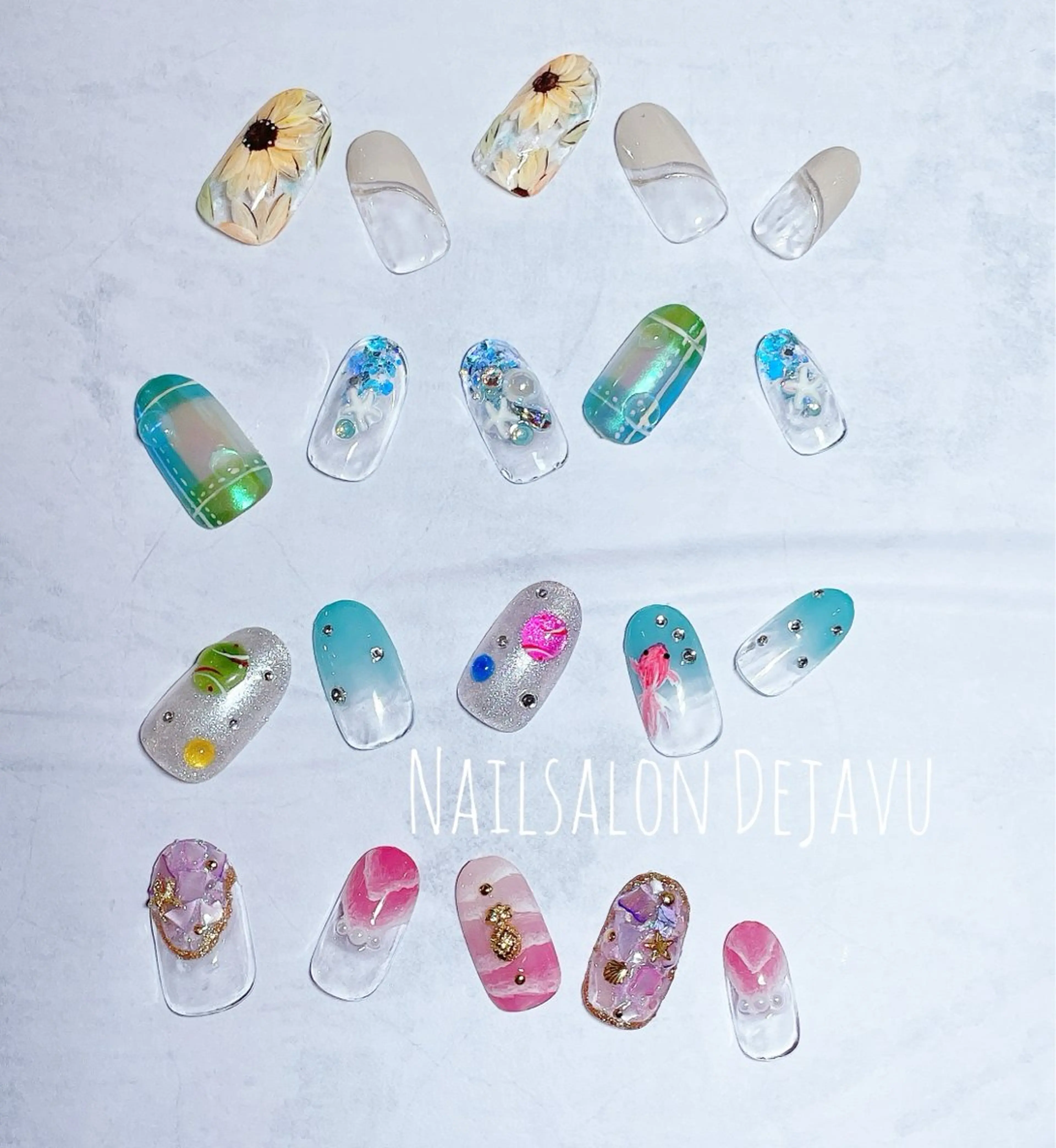 ネイル ハンドネイル Nail salon Dejavu 🌿のネイルデザイン