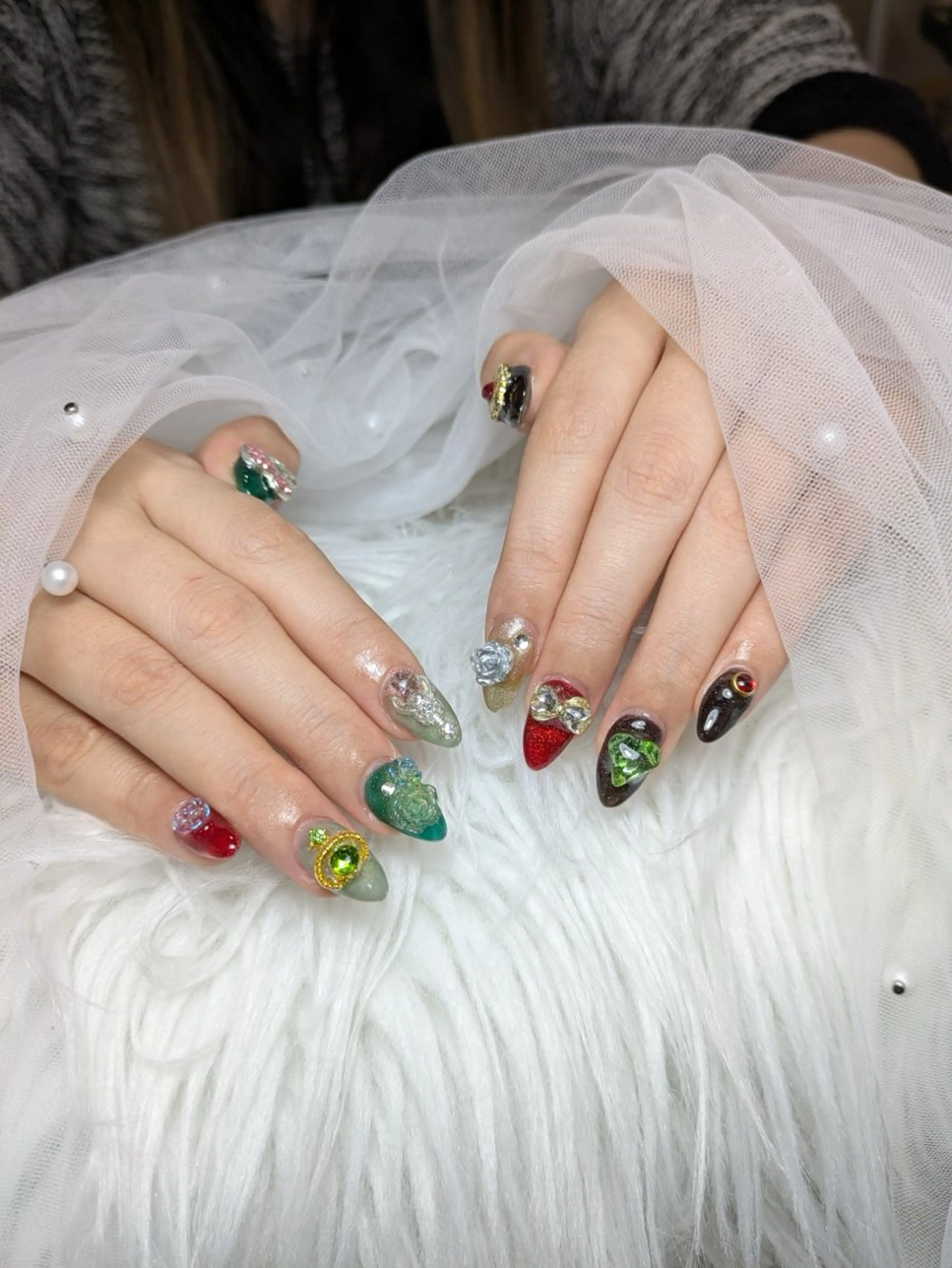 ネイル Queen Nail 柏店　クイーンネイルのネイルデザイン