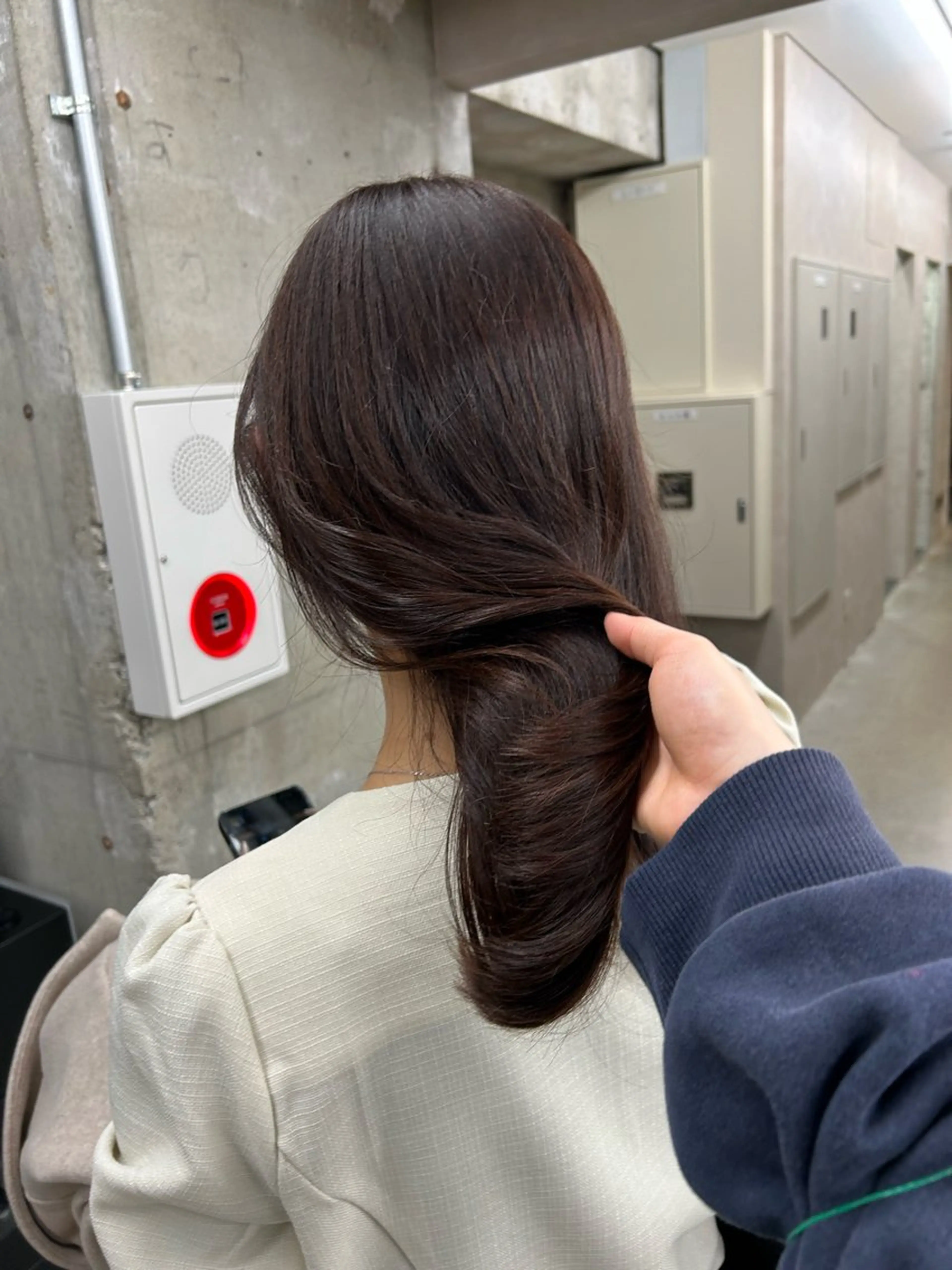 セミロング カラー 透明感/ベージュ /kazui🐈のヘアスタイル