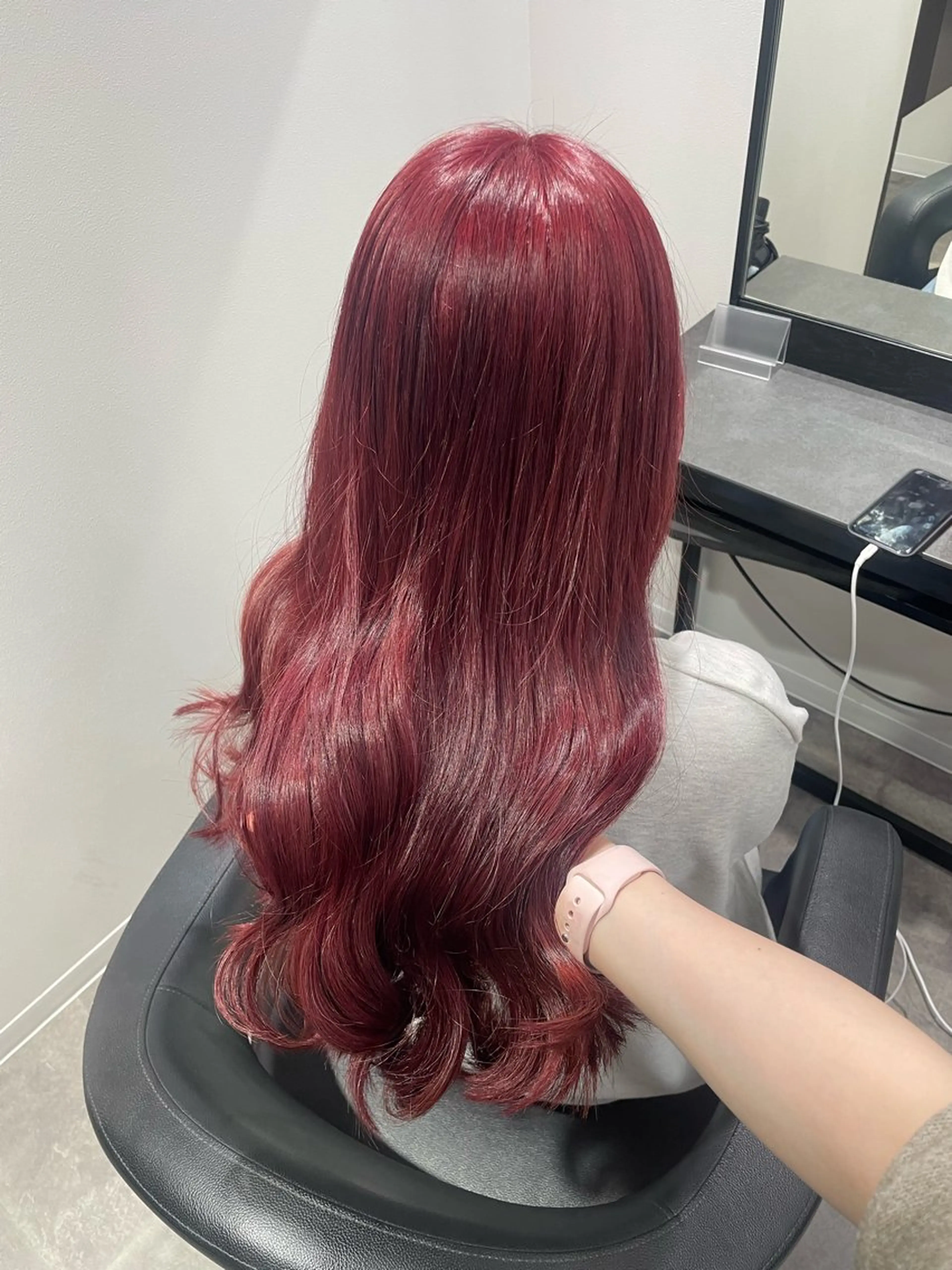 ロング カラー 🎀暖色/ラベンダー /paru🤍のヘアスタイル