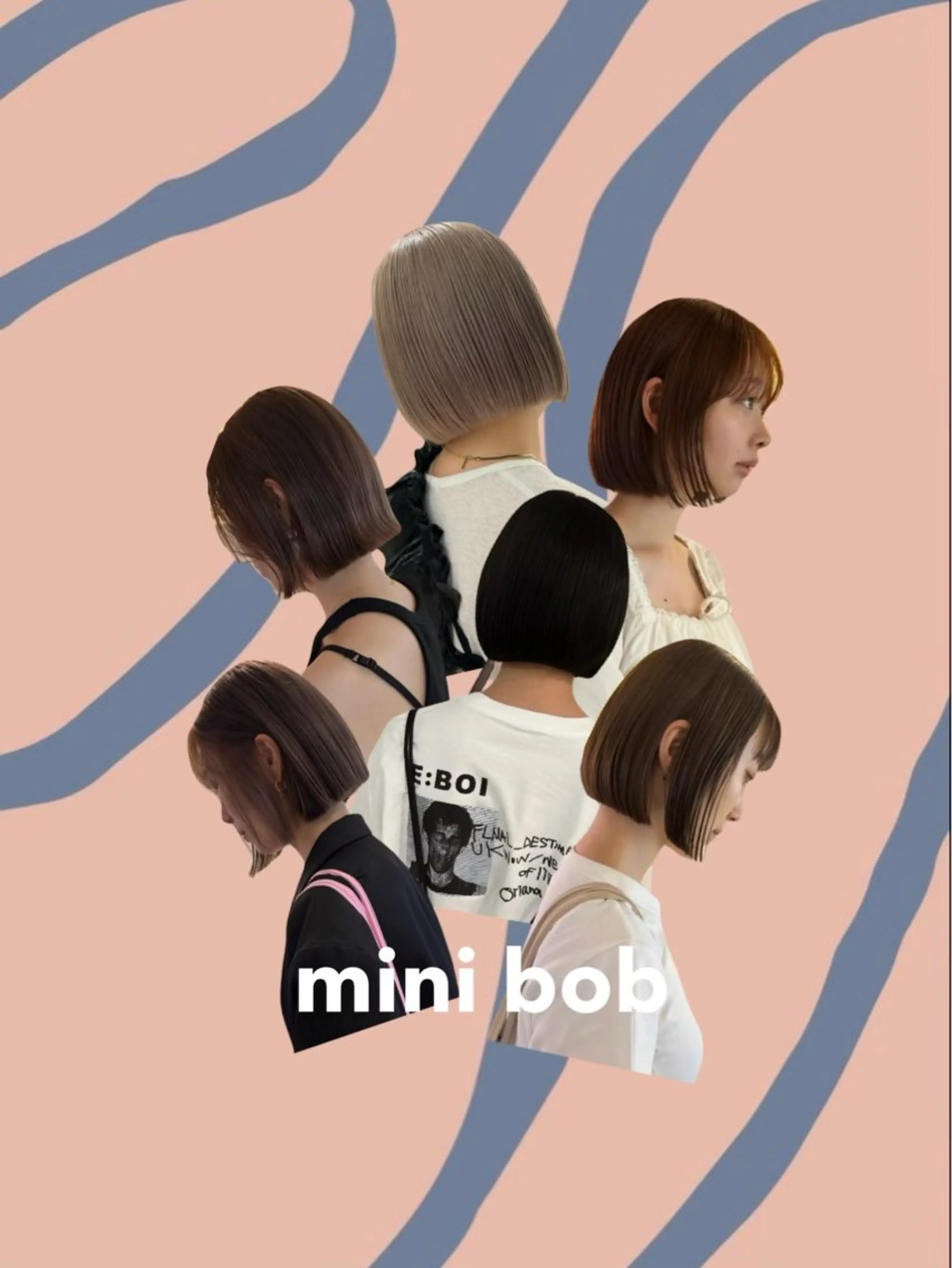 ショート ボブ カット ヘアカラー トリートメント 🍑透明感hair ・NENE🍑のヘアスタイル