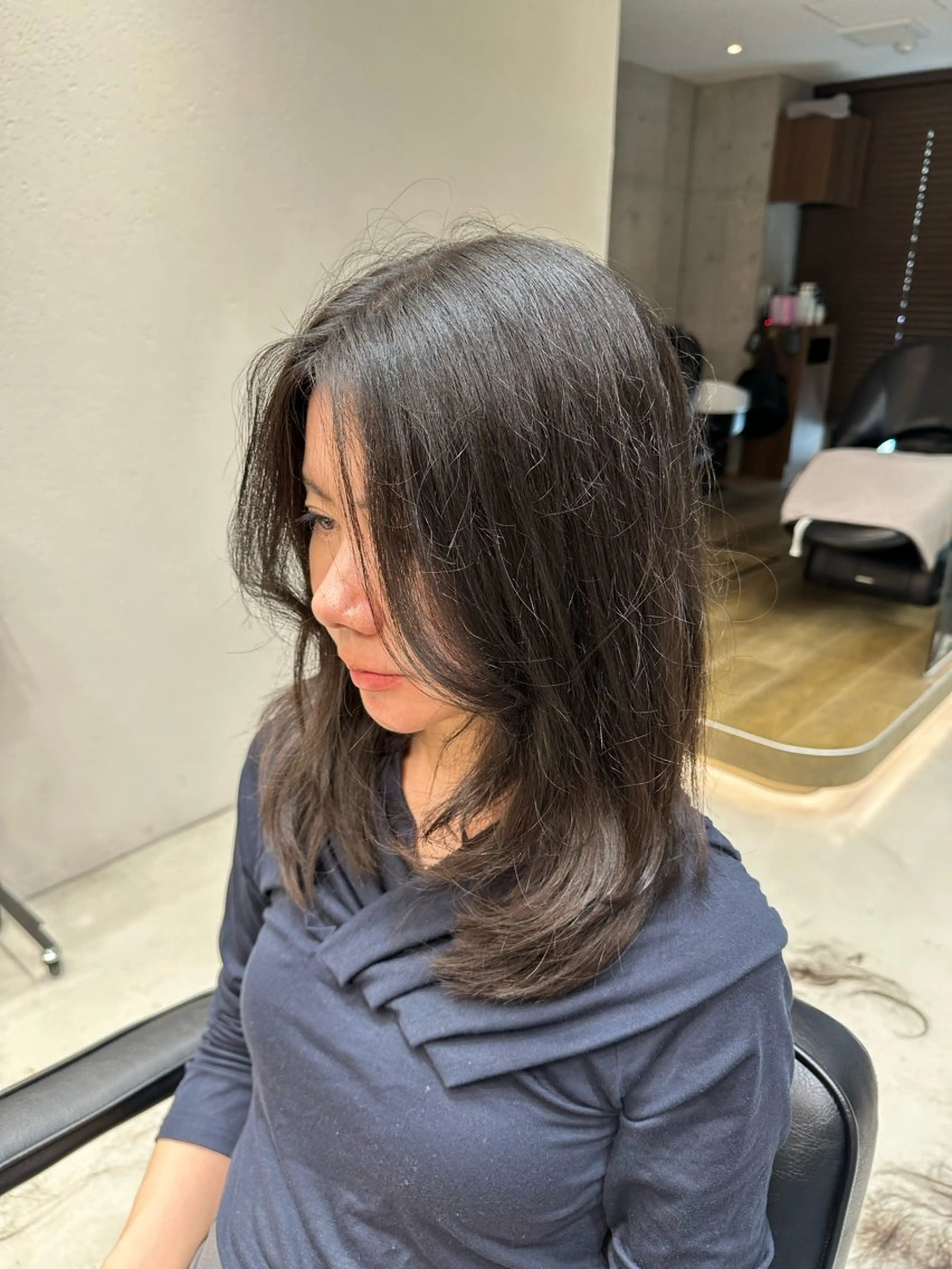 セミロング カラー 横浜/メンズ特化/ Farbe/田中颯斗のヘアスタイル