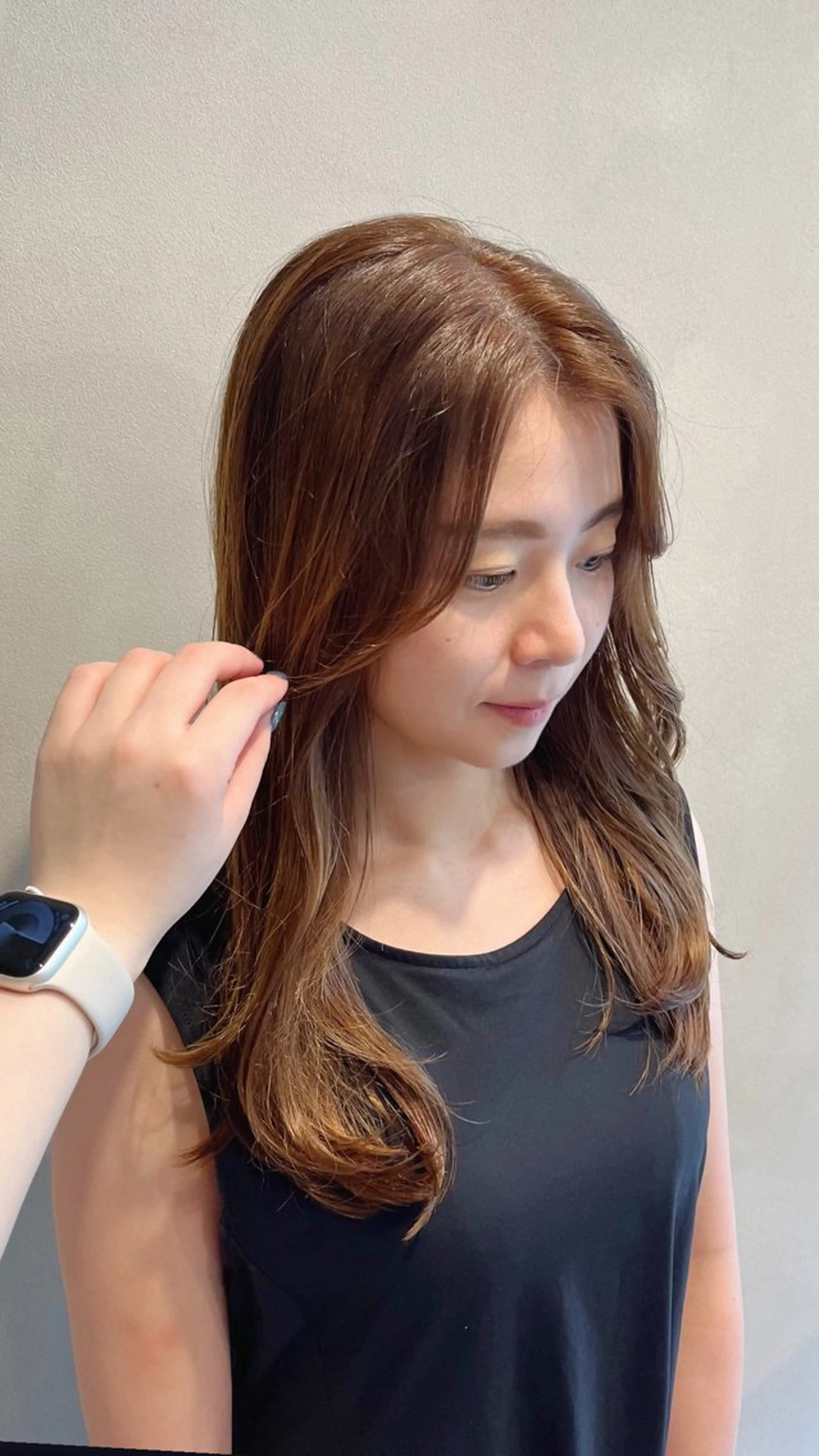 ロング カラー Agnos 青山/ saya🌼のヘアスタイル