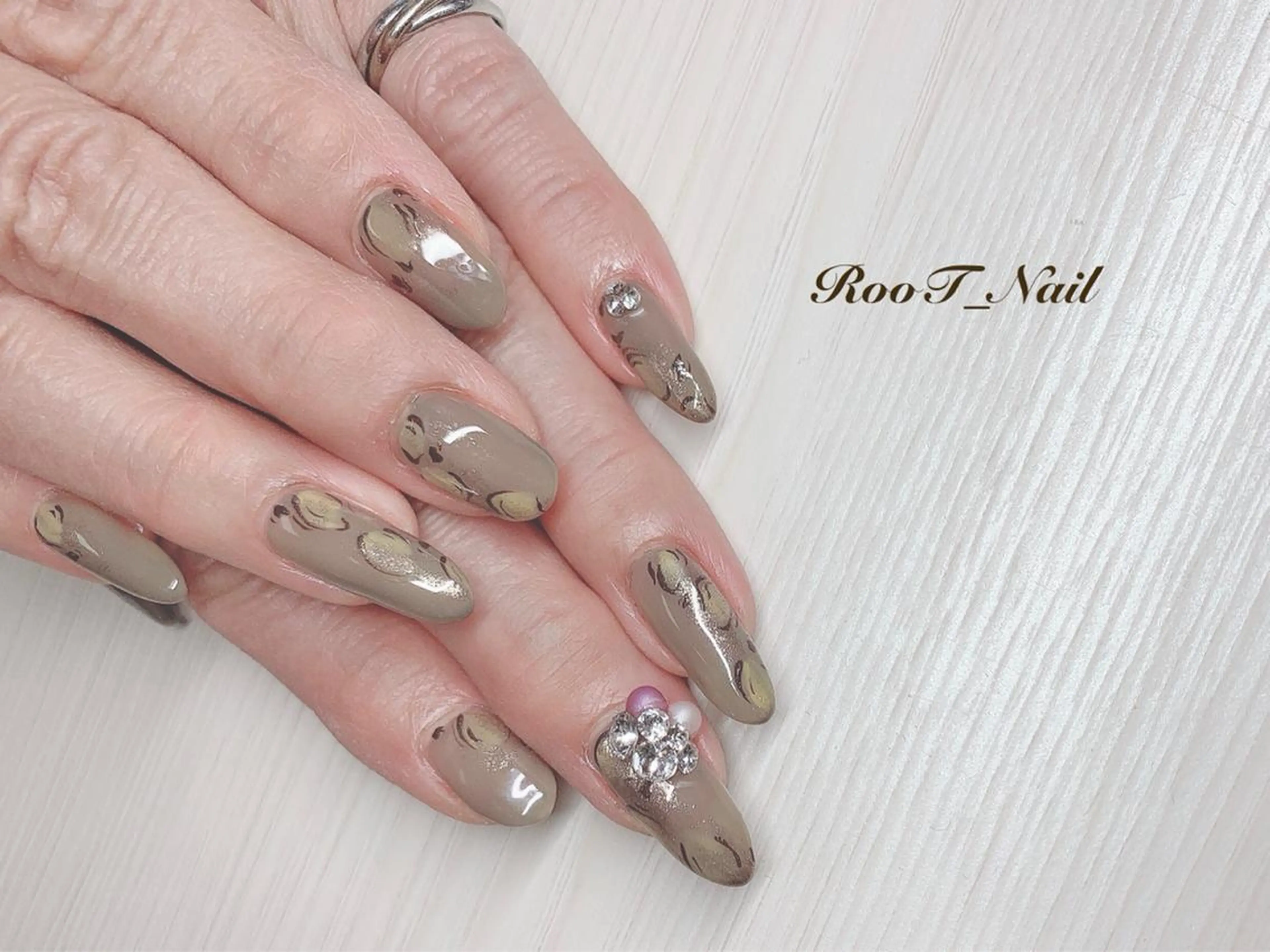 メンズ ネイル アートネイル ハンドネイル RooT Nailのネイルデザイン