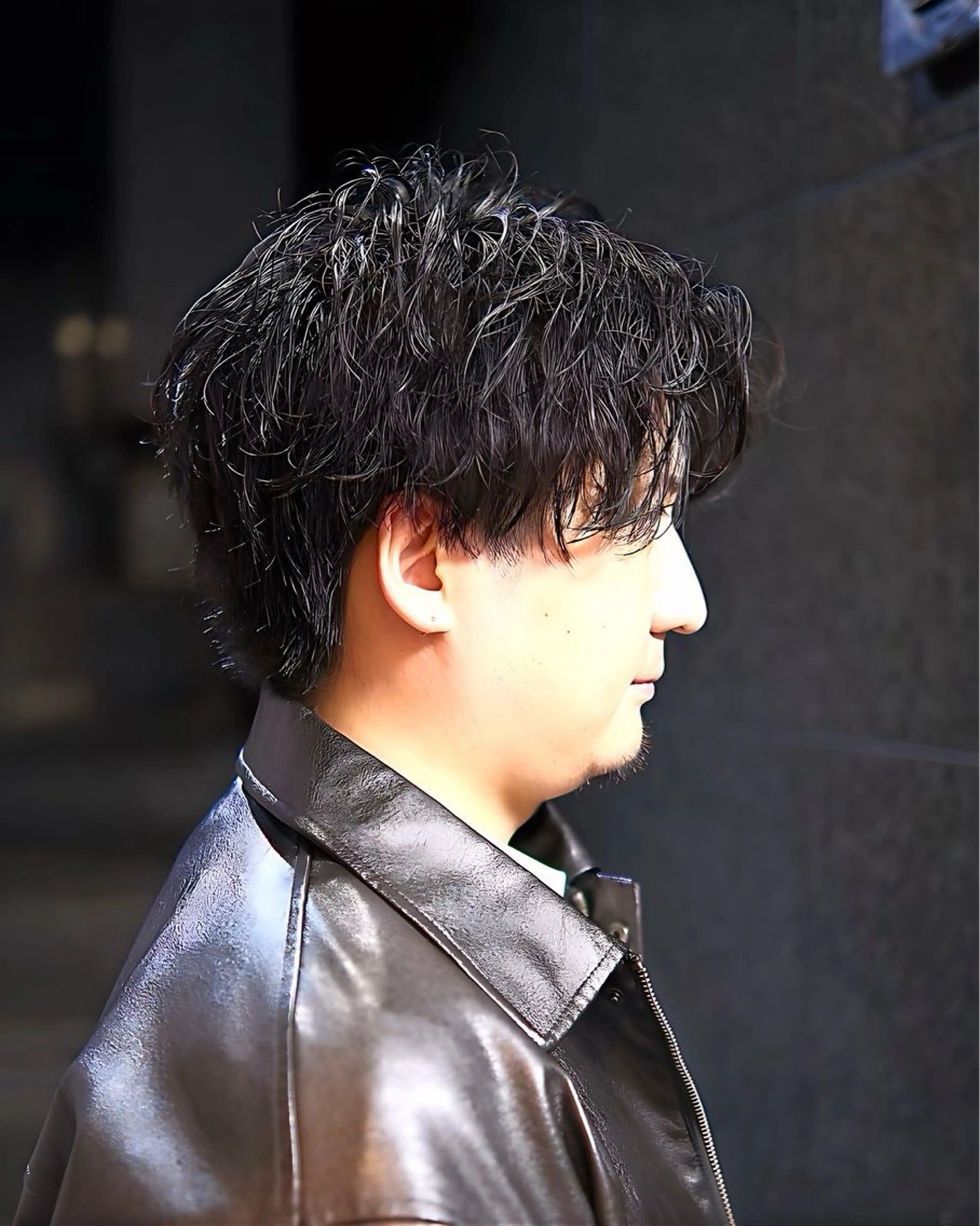 パーマ メンズ 大村 昂平のヘアスタイル