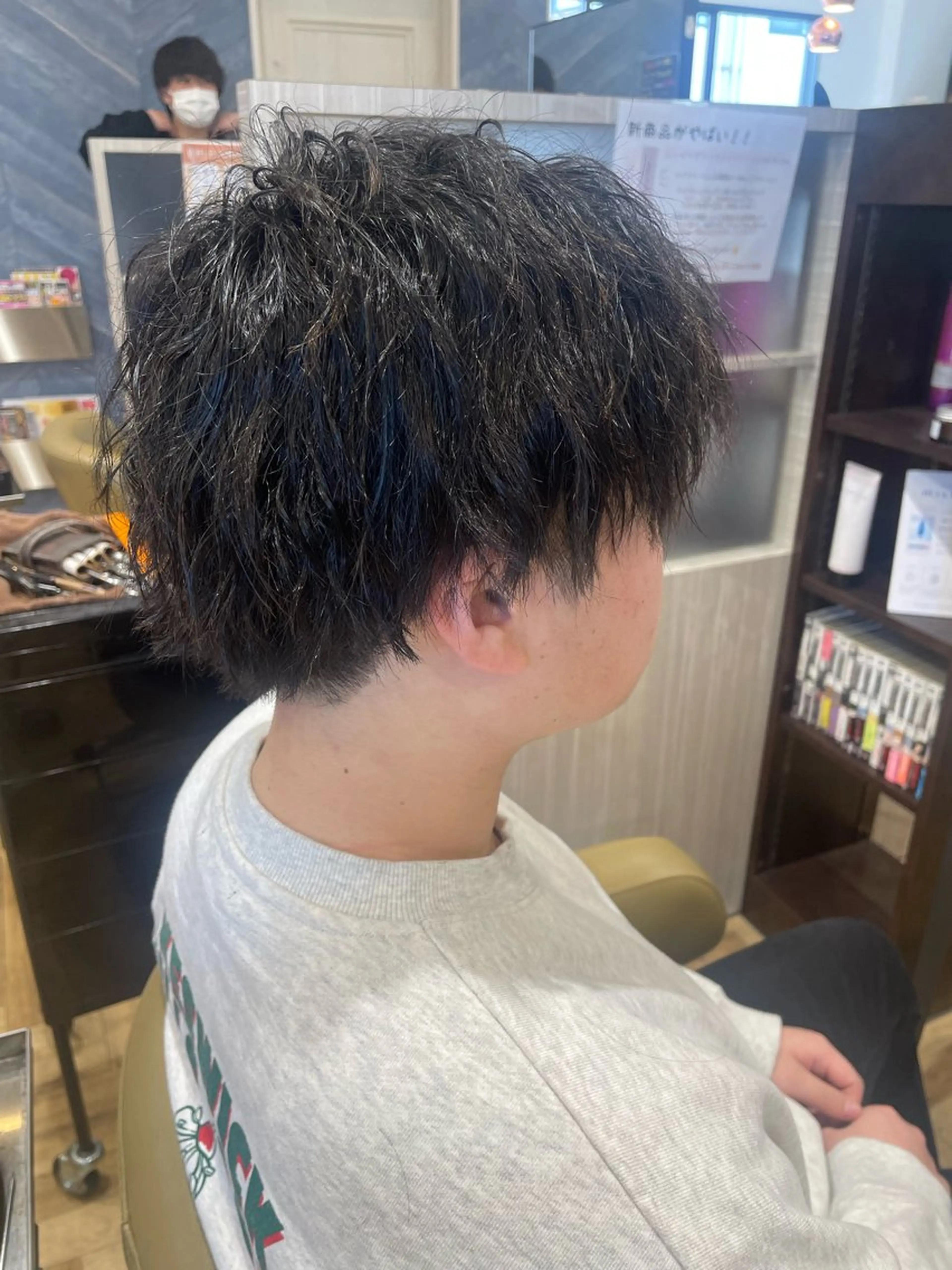 パーマ 中村 誠也のヘアスタイル
