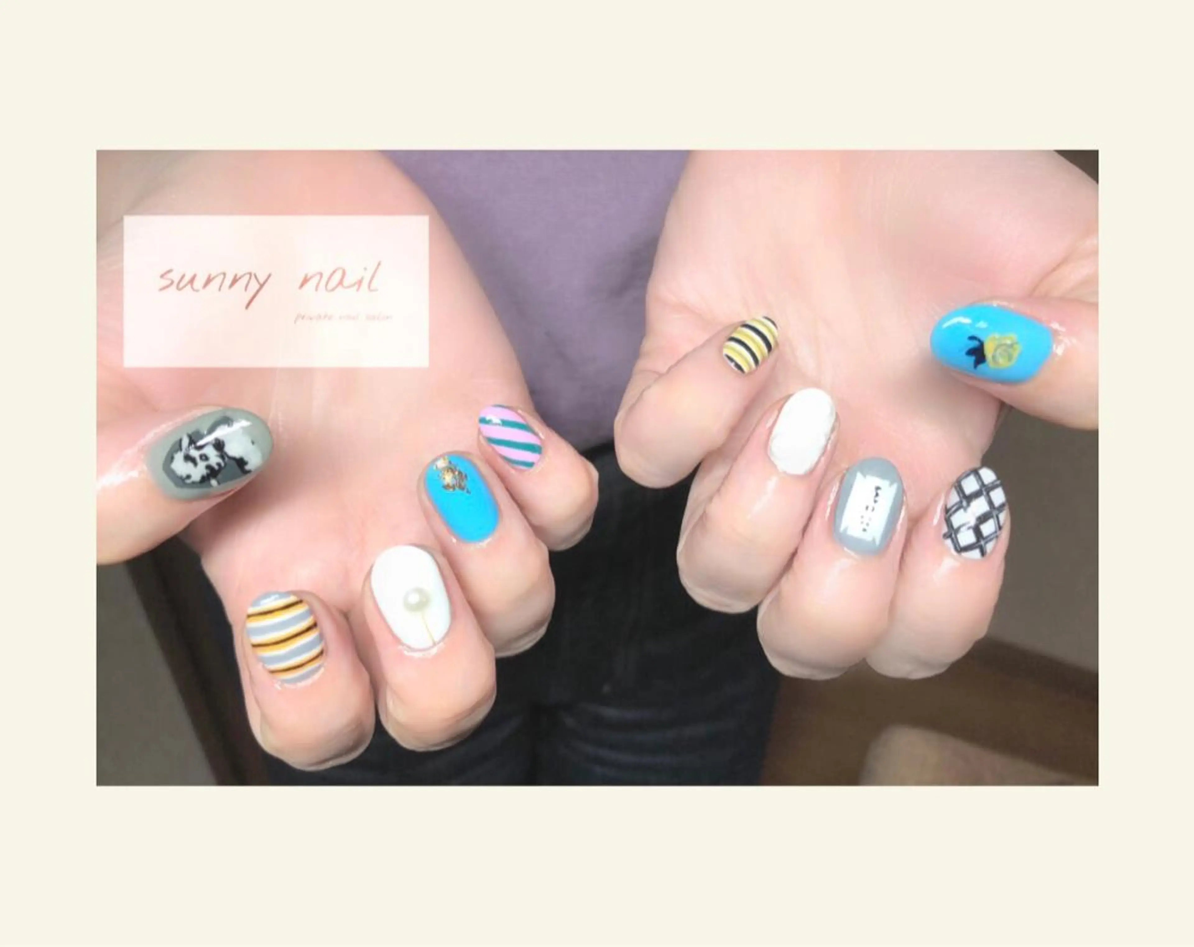 ネイル アートネイル クリアネイル ジェルネイル ニュアンスネイル パラジェル sunny nailのネイルデザイン