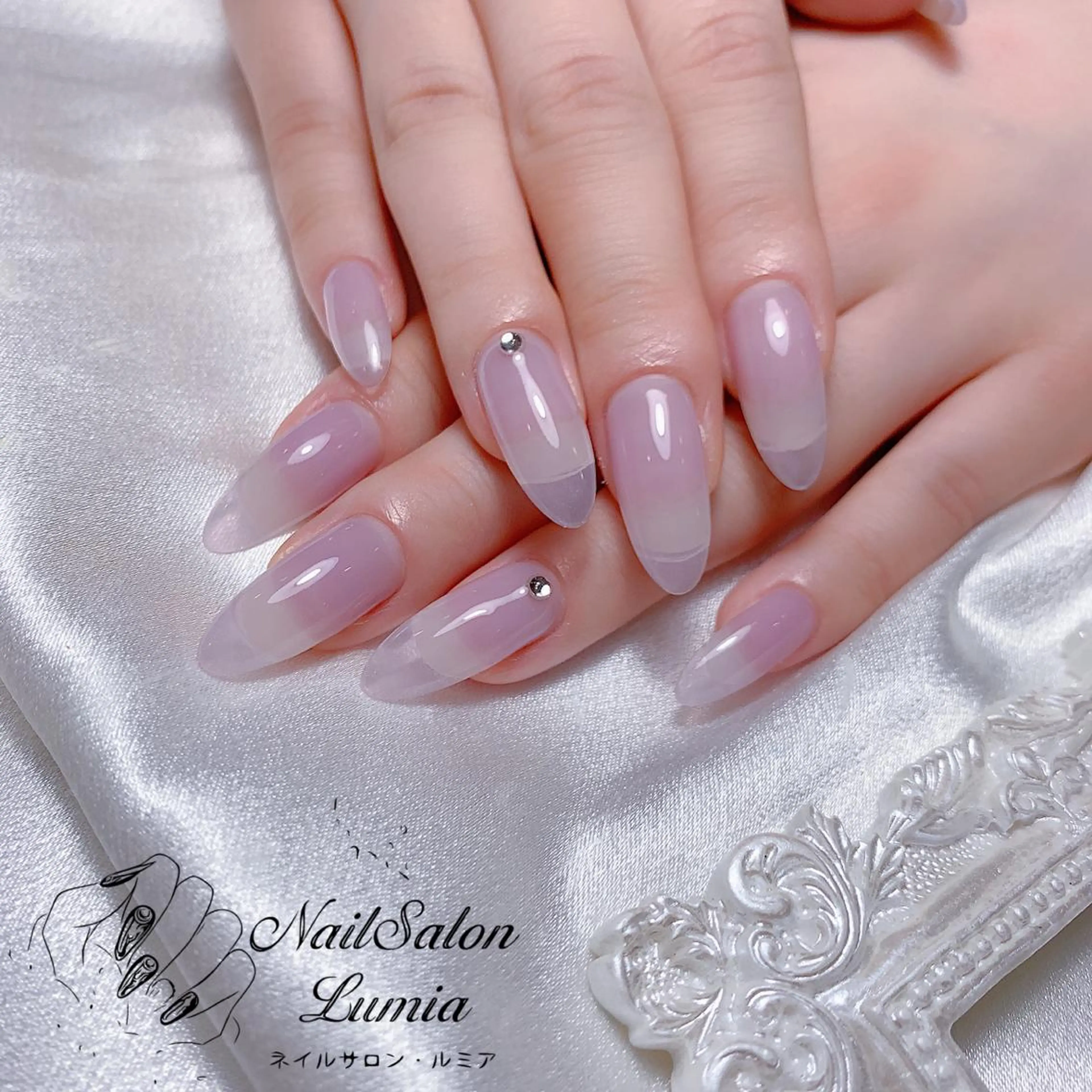 ネイル ハンドネイル ネイルサロン ルミア Lumia 店長のネイルデザイン