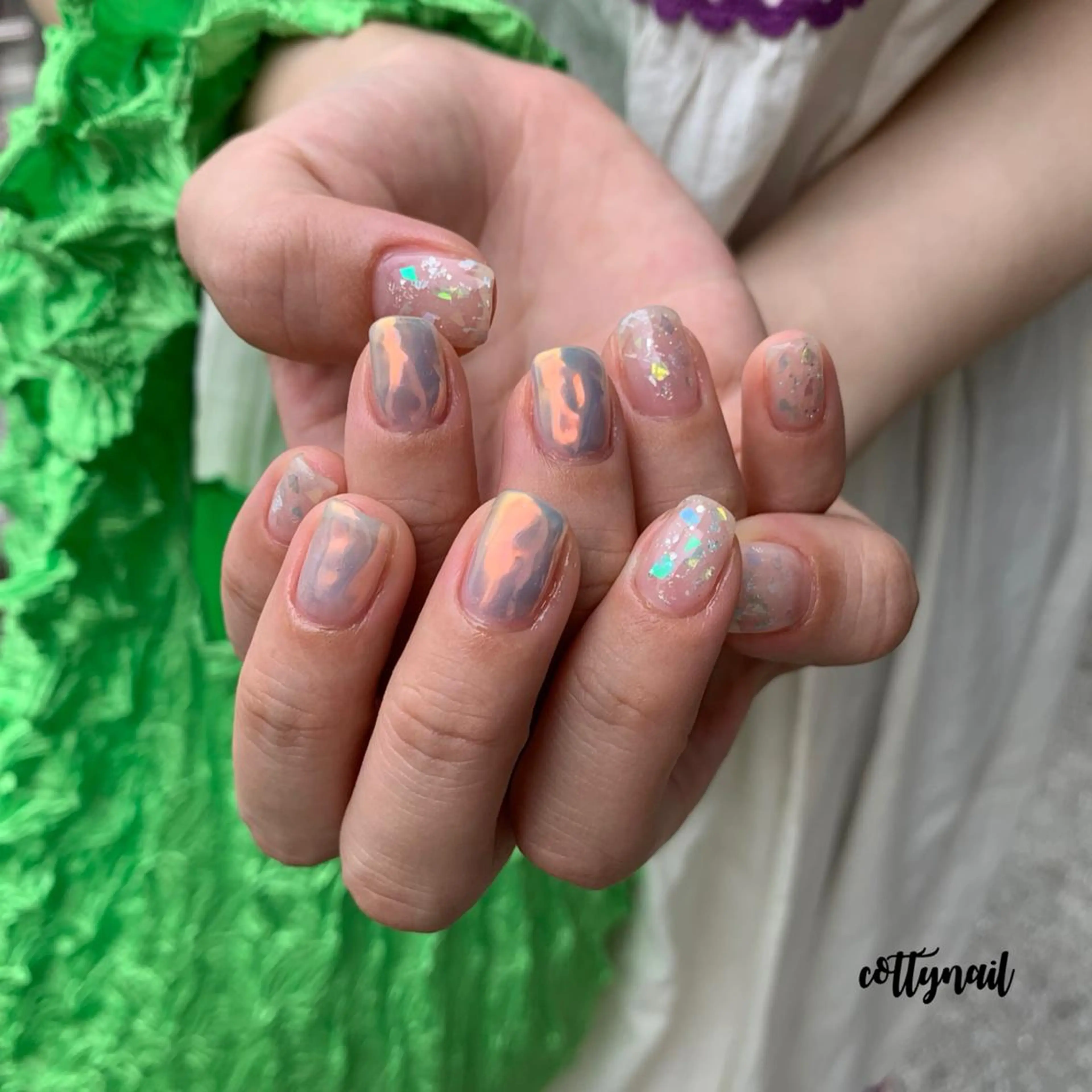 ネイル アートネイル ジェルネイル ニュアンスネイル cottynail -miki-のその他イメージ