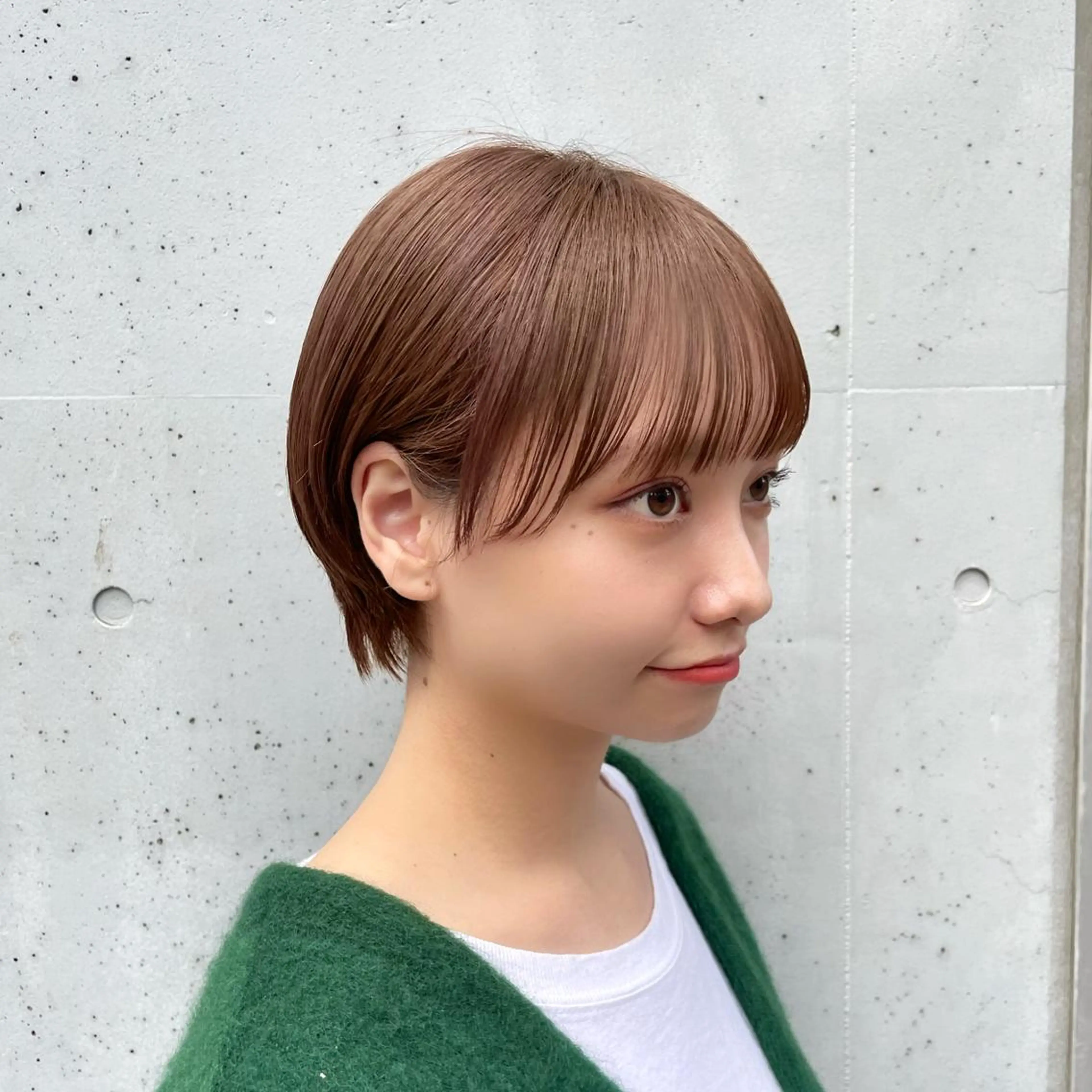 ショート カラー ショートボブ ハンサムショート 丸みショート ボブ くびれヘア 浦和指名率No.1 ショート特化美容師のヘアスタイル