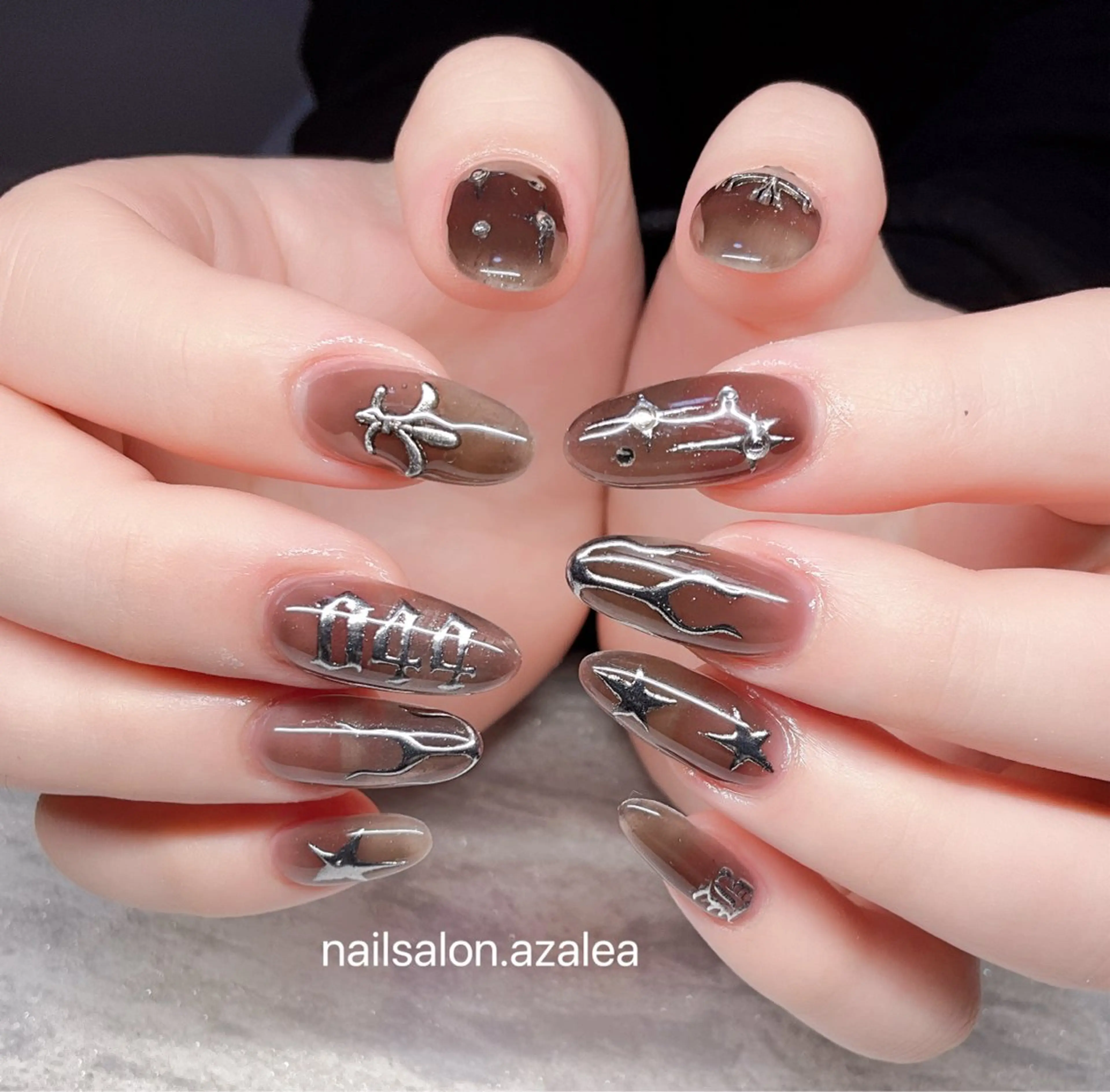 ネイル ハンドネイル R inのネイルデザイン