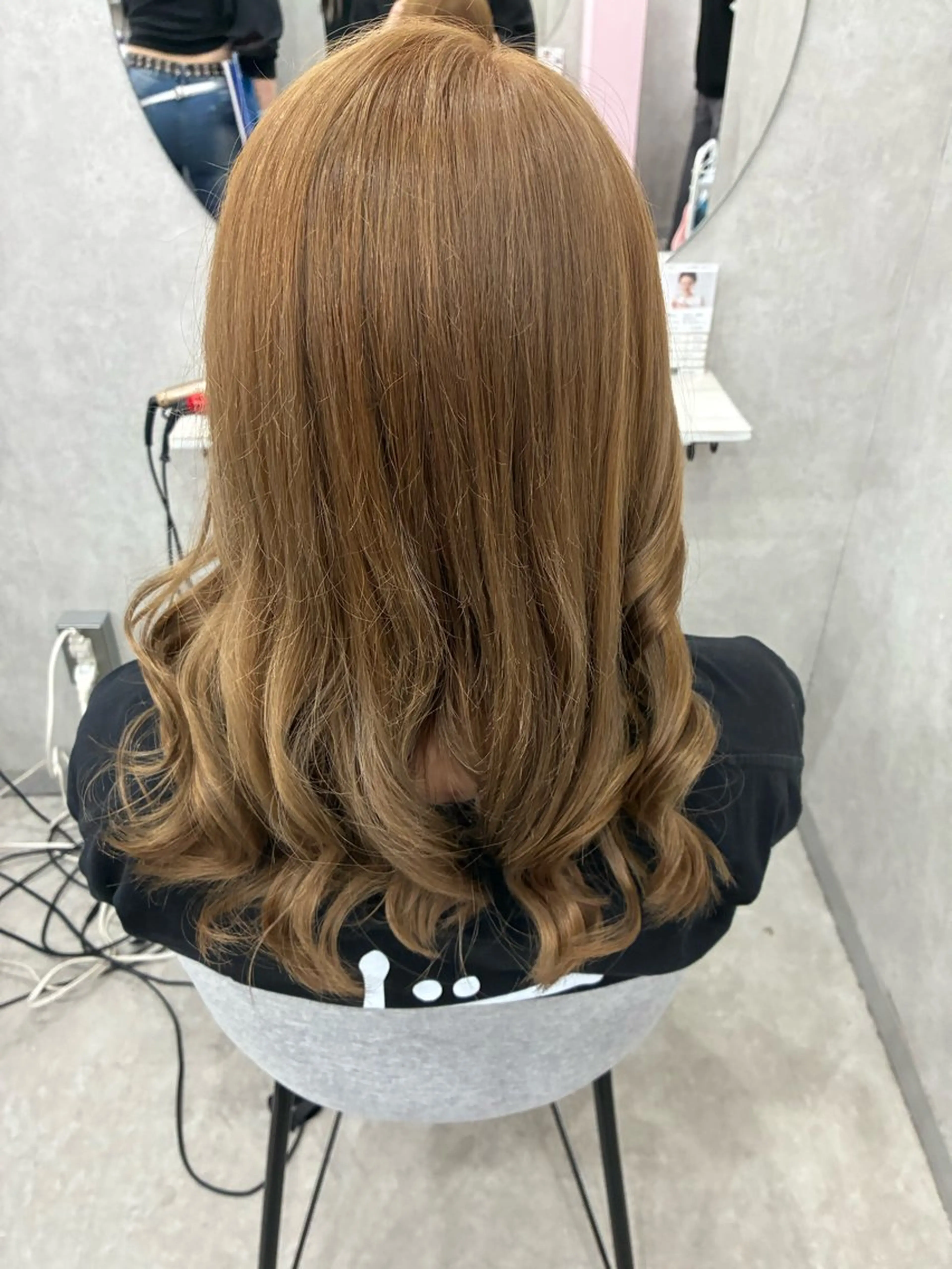 【時間帯自由✨️】ロング​〜​ミディアム限定🎀 うるつやカット＋カラー🎀の写真