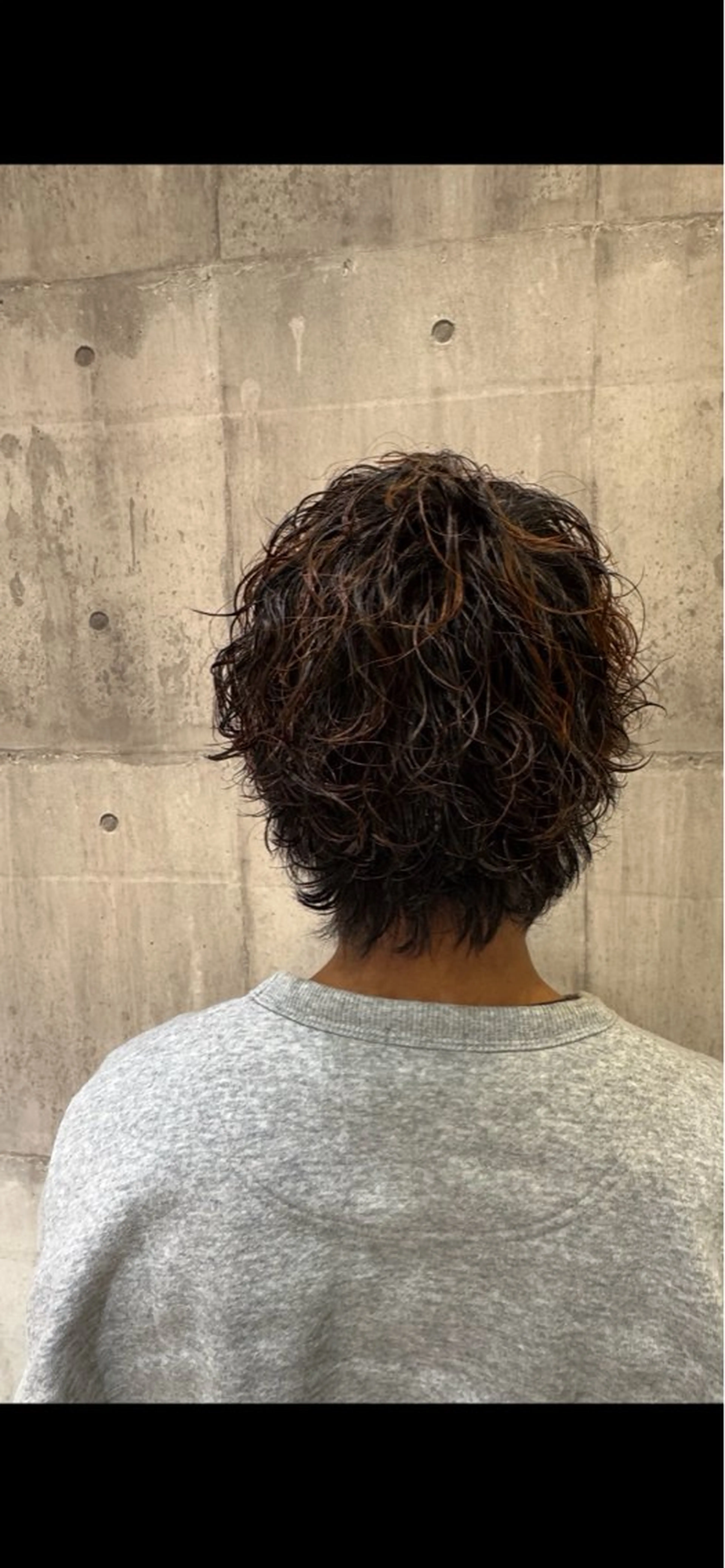 メンズ限定 カット＋パーマの写真