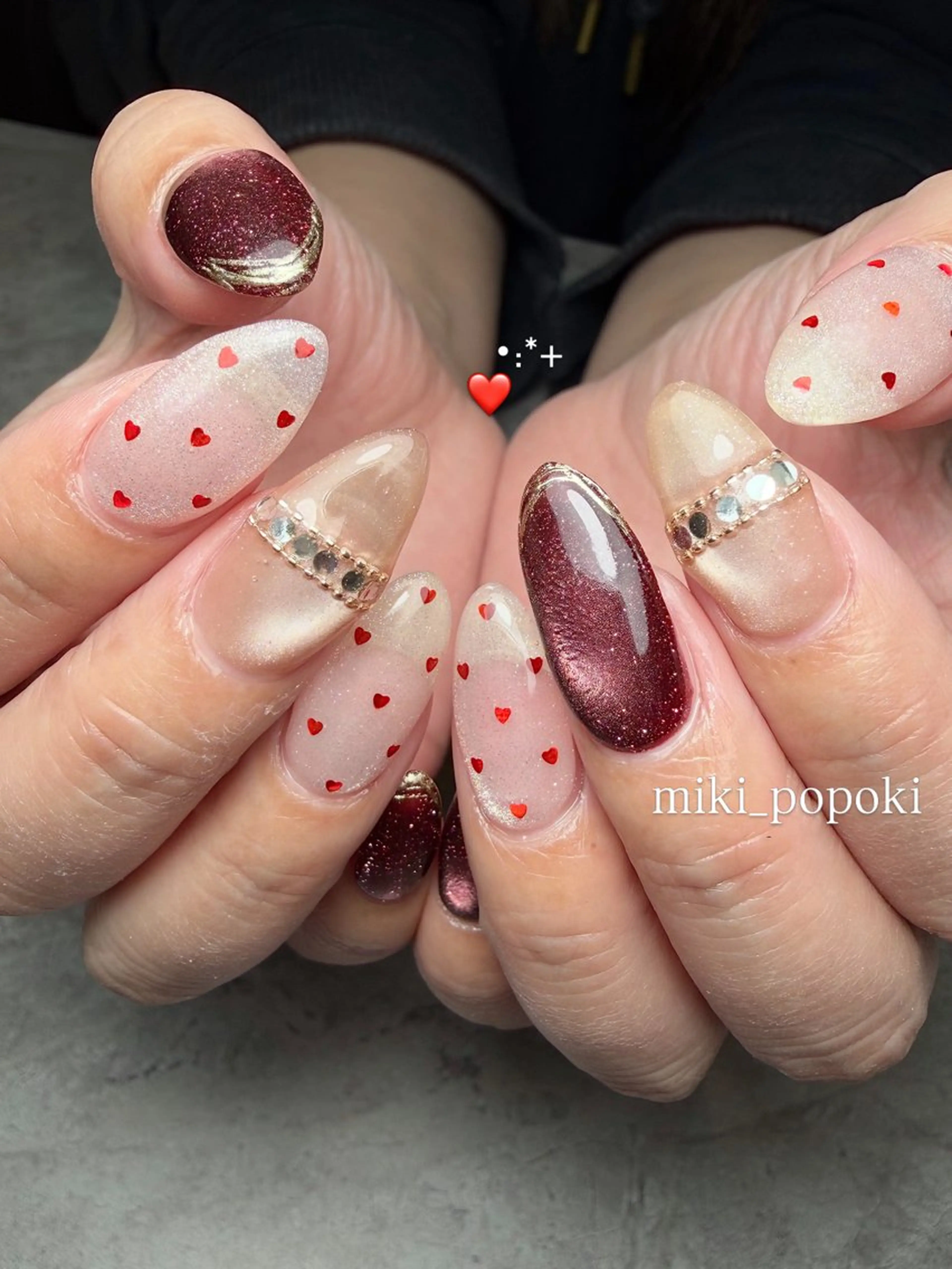 ネイル ハンドネイル popo-nail所属・個性派/ちゅるん/ モチ好評◎|MIKIのネイルデザイン