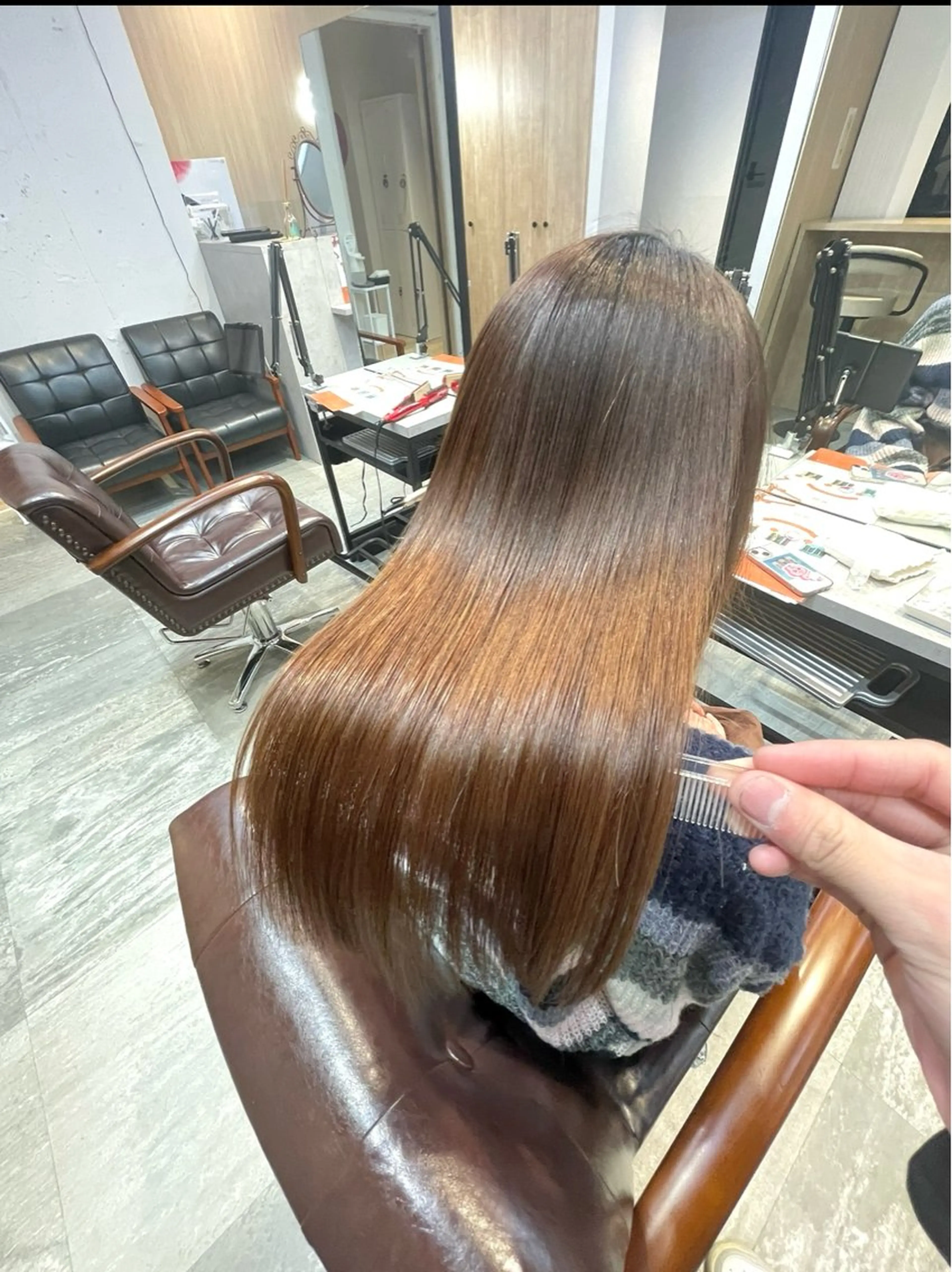 ミディアム 🦋艶髪縮毛矯正 /なおのヘアスタイル