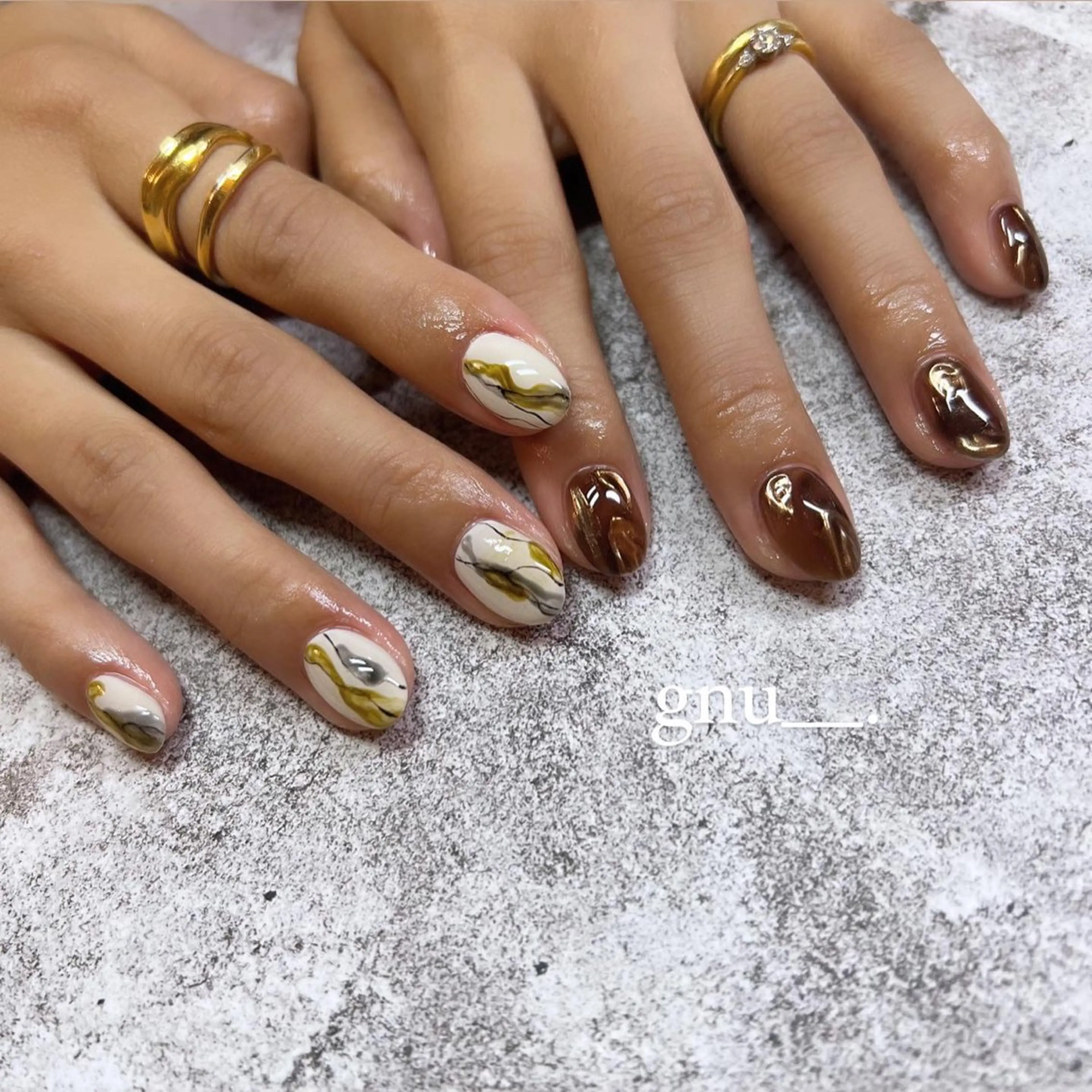 ネイル ハンドネイル gnu__. nailのネイルデザイン