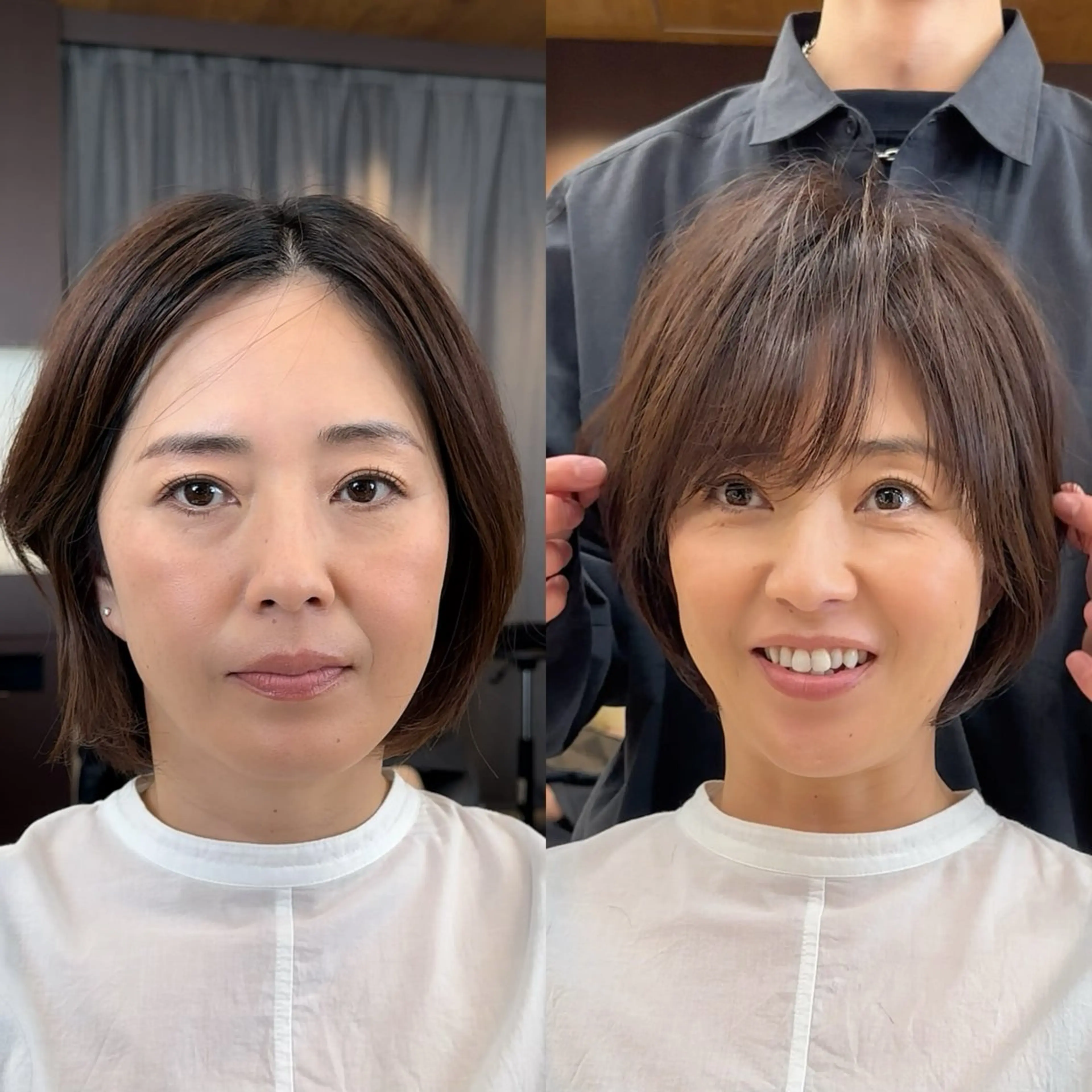 ショート 🌈銀座、ボブ ショート🌈にっしーのヘアスタイル