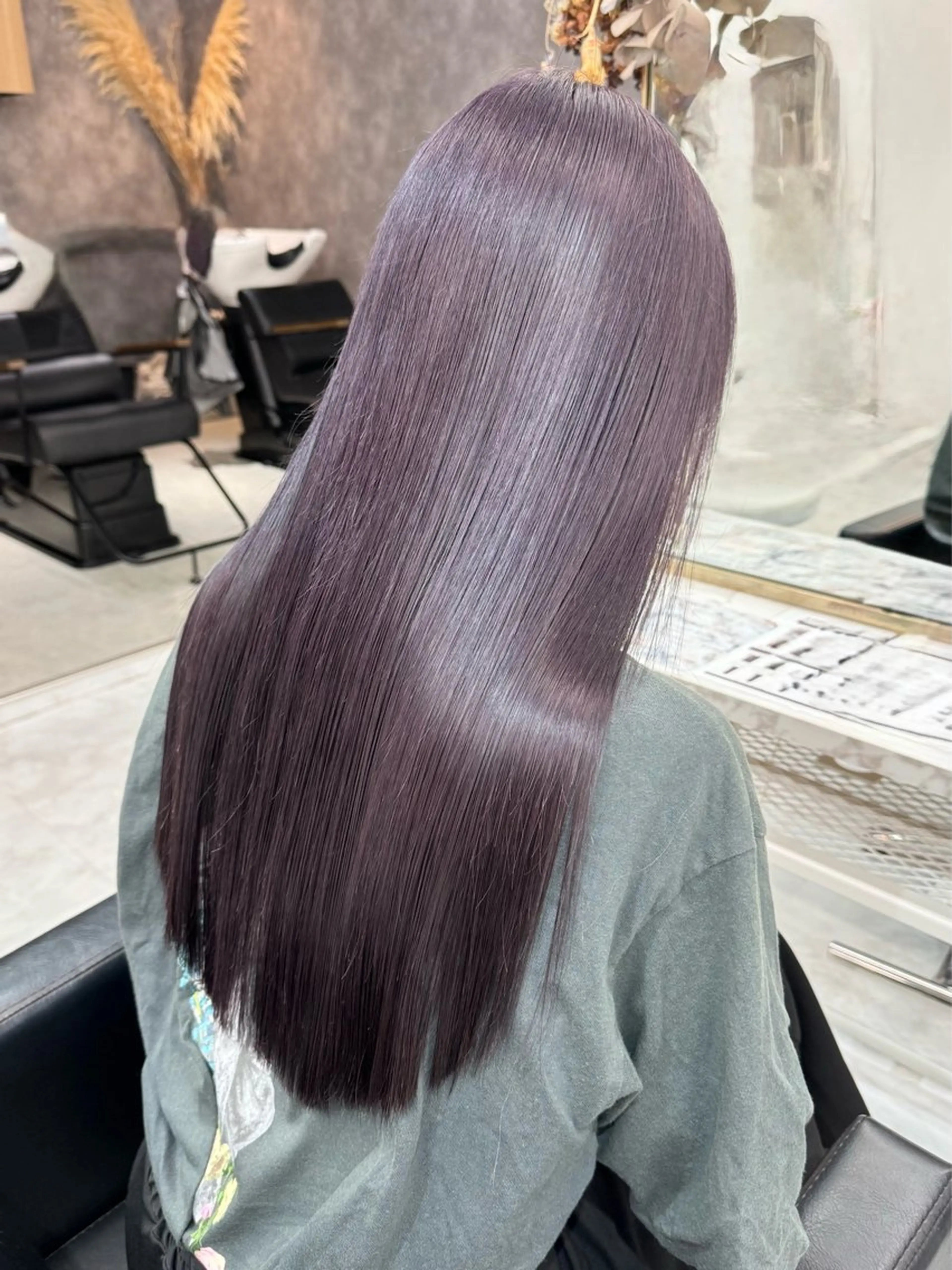 カラー カット ⭐️ハイトーン⭐️ 💕SAKURA💕のヘアスタイル