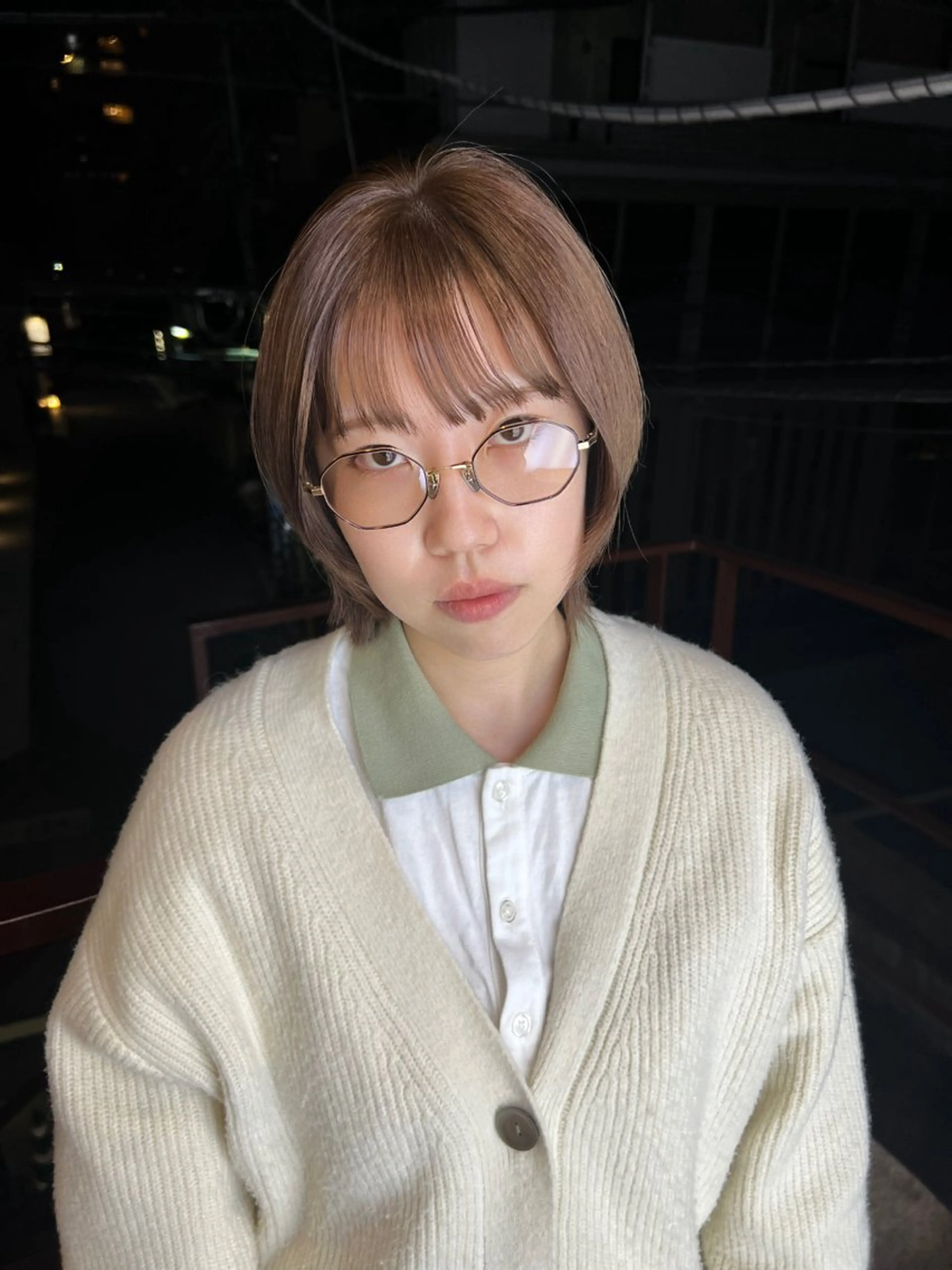 ショート カラー 🌝ぷる艶ハイトーン 柔らかヘア🍅まあやのヘアスタイル