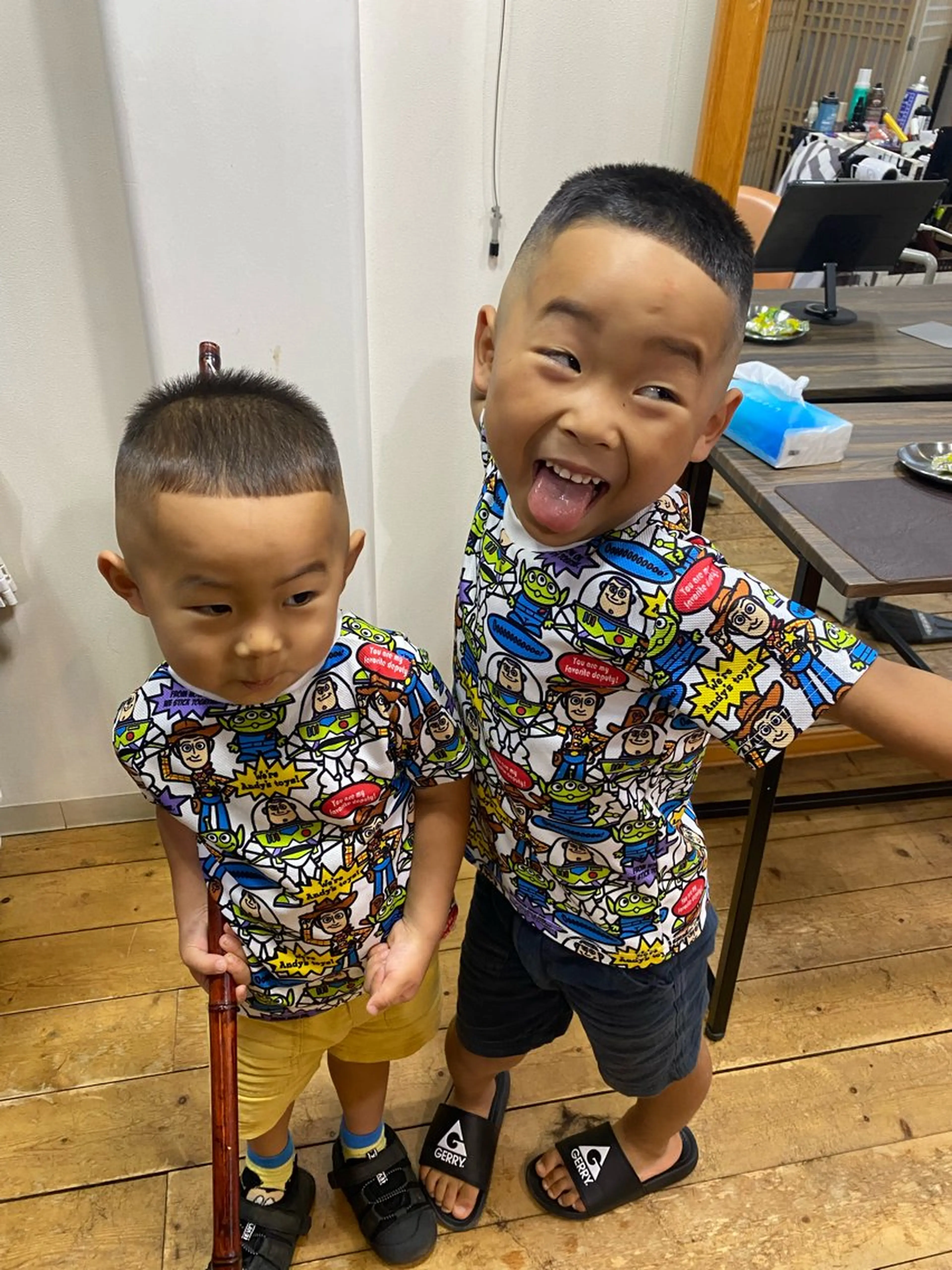 キッズ タカハシ ユウヤのヘアスタイル