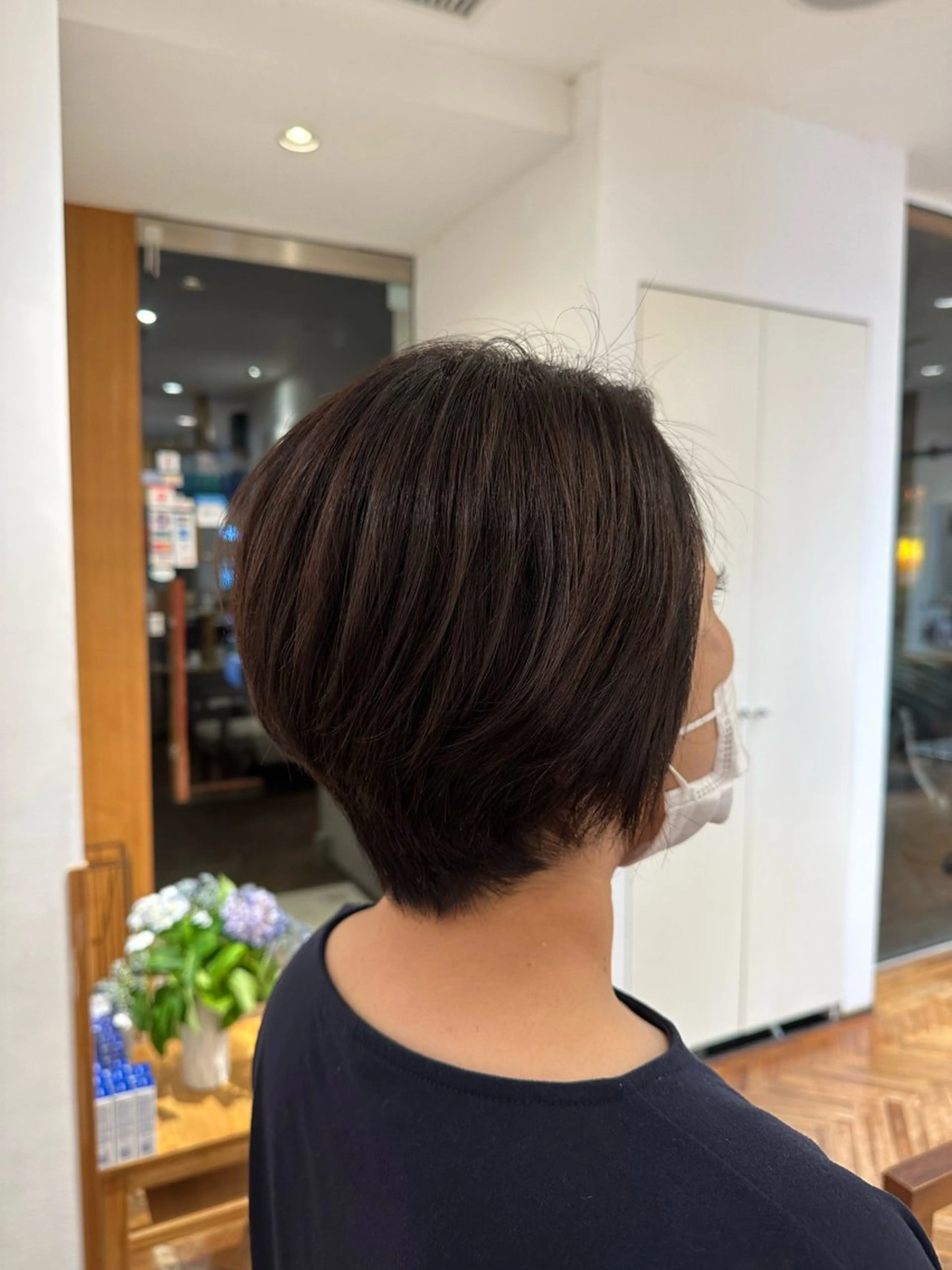 ショート ショートボブ ボブ ショートヘア 鈴木 優斗のヘアスタイル