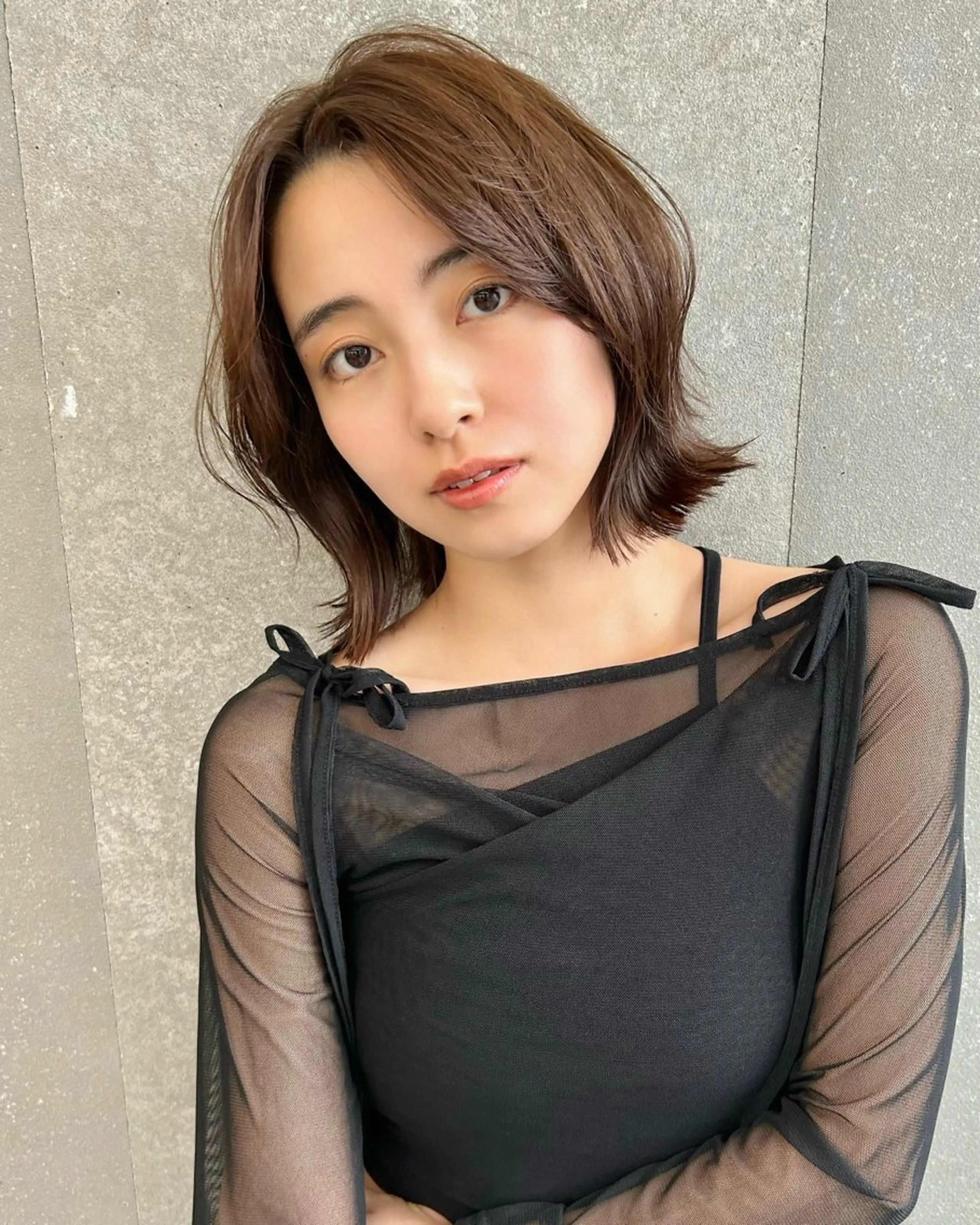 ミディアム カラー メンズ ❣️レイヤーカット ❣️渡部晃輝のヘアスタイル