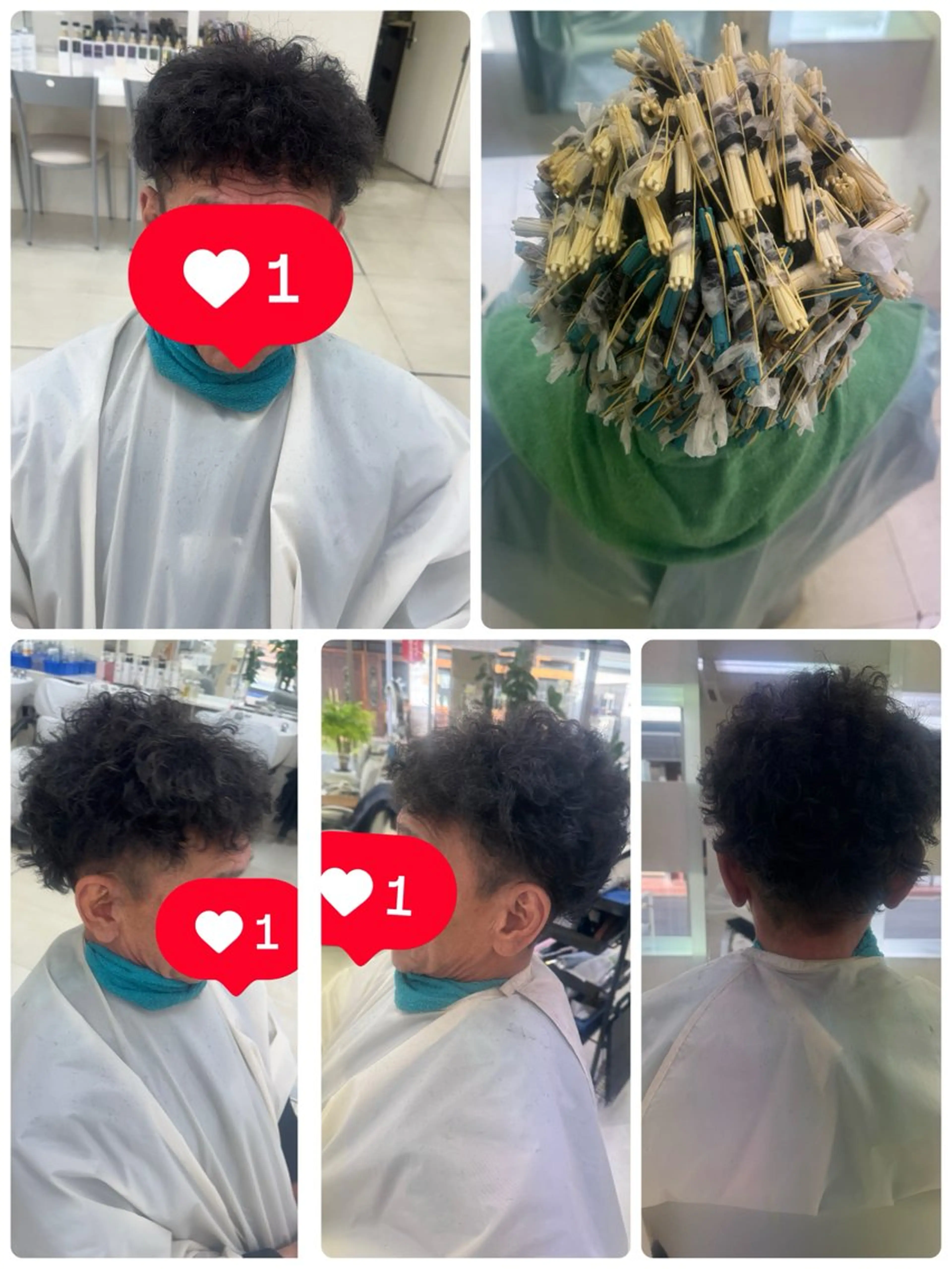 メンズ メンズパーマ タカハシ リナのヘアスタイル